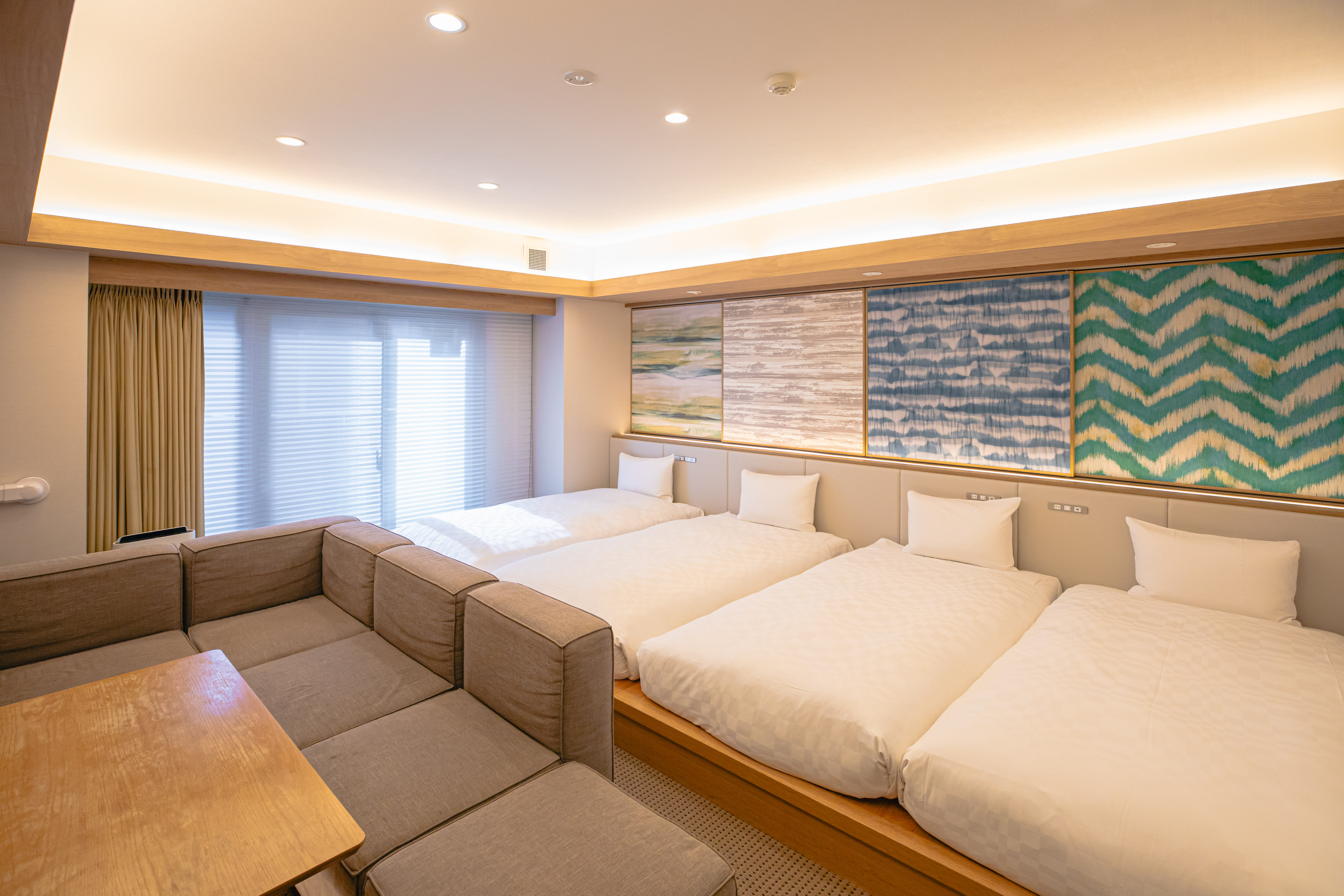 デラックスルームA 4名