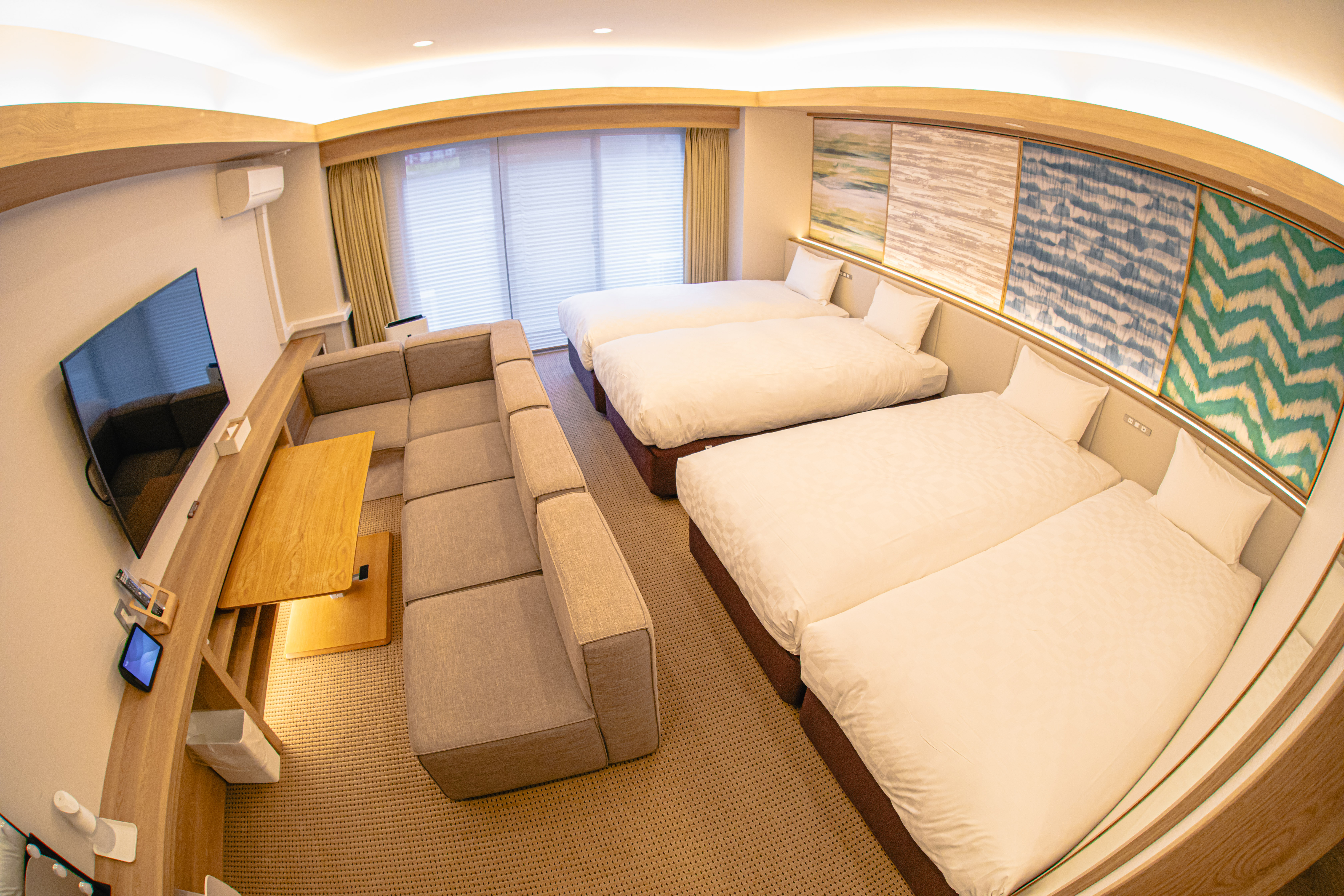 デラックスルームB 4名