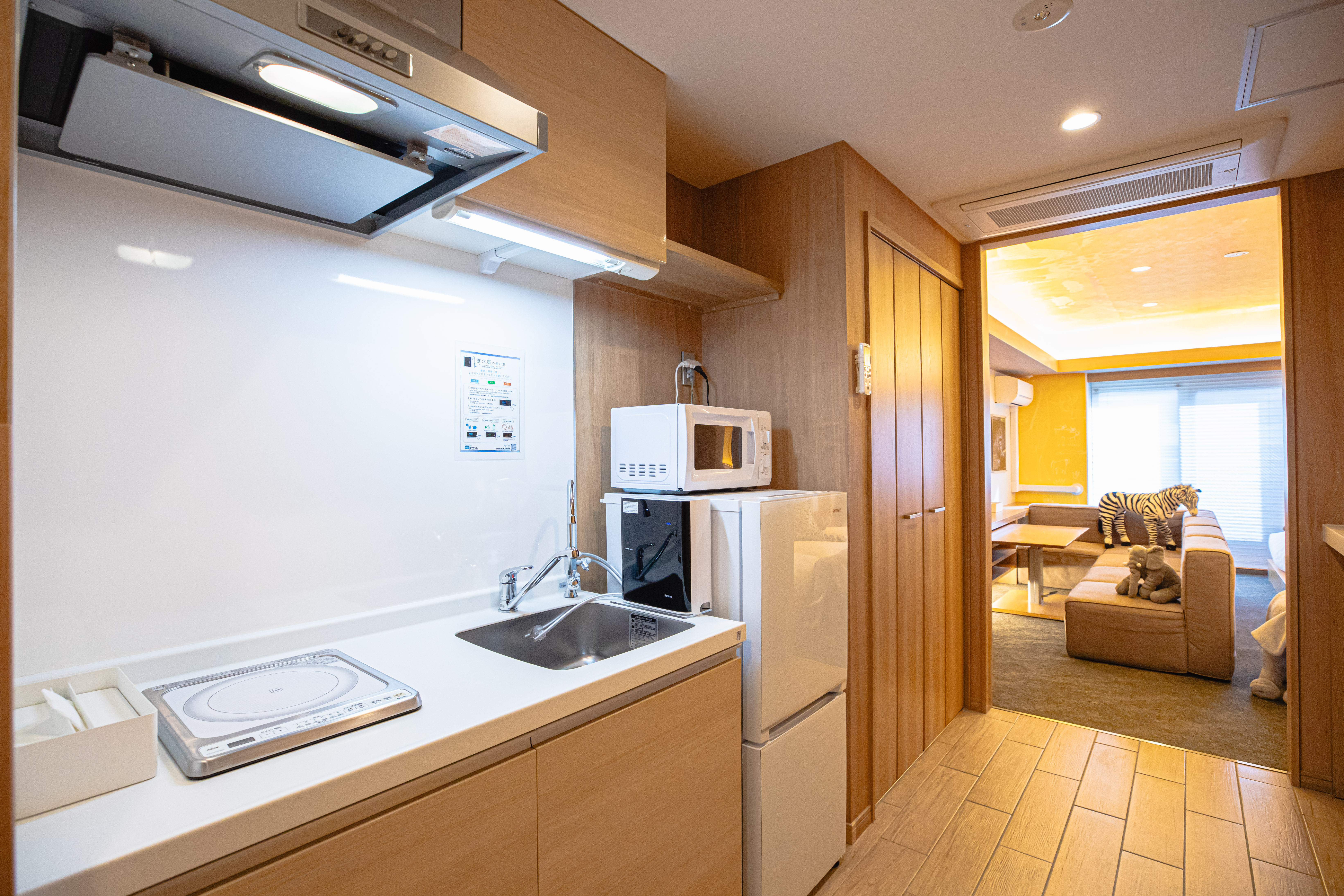 客室キッチン