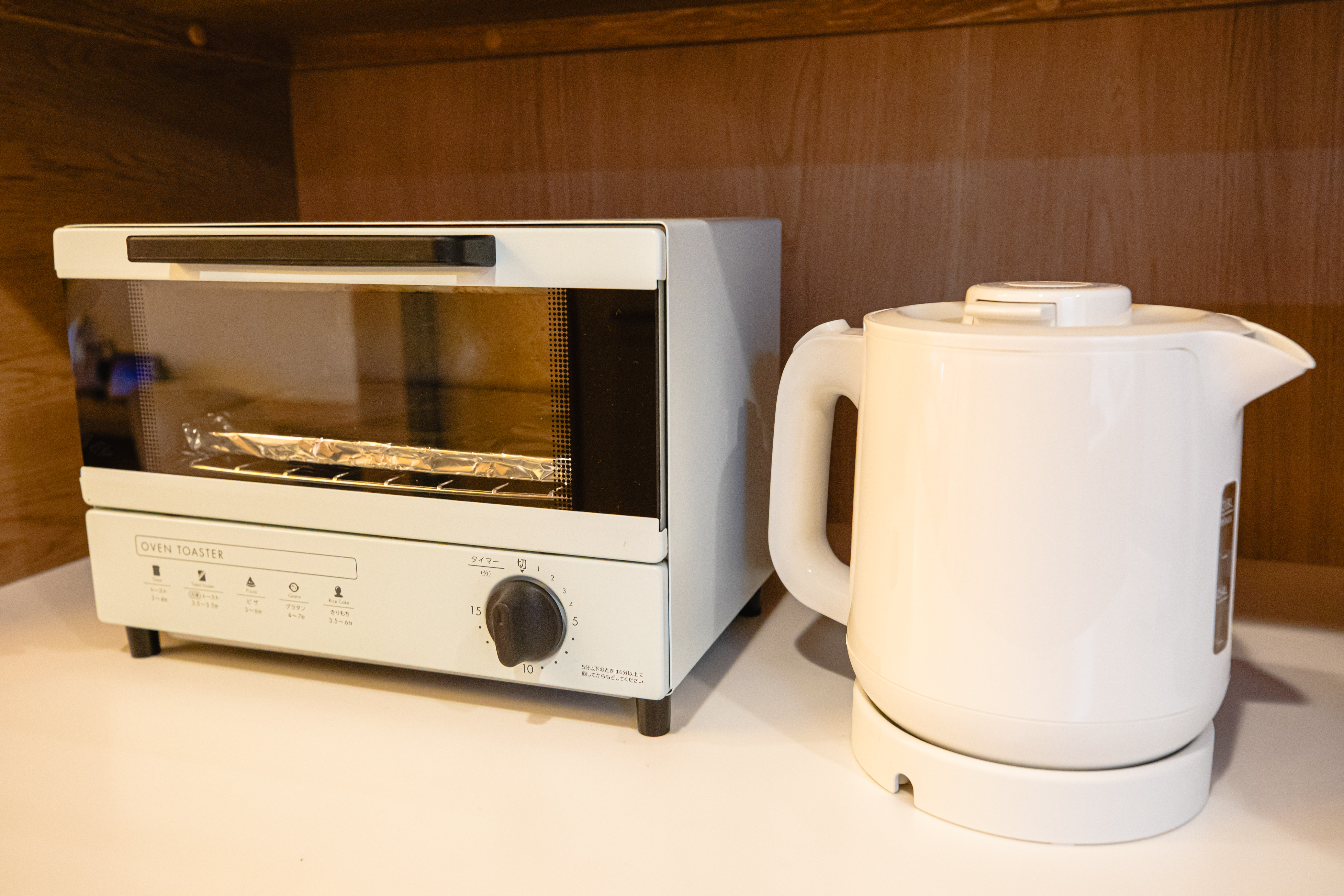 電気ケトル、トースター