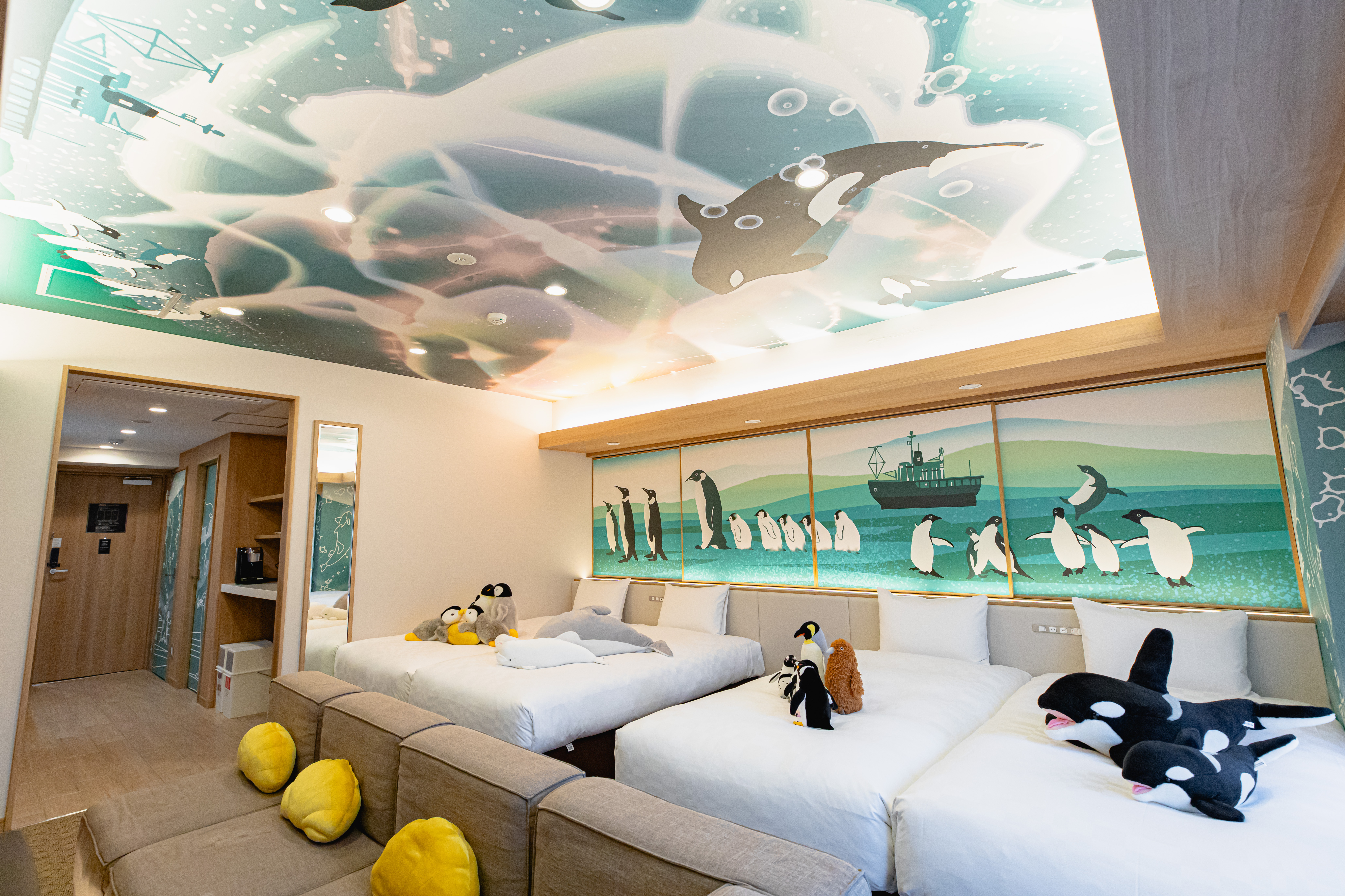 水族館カルチャールーム4名