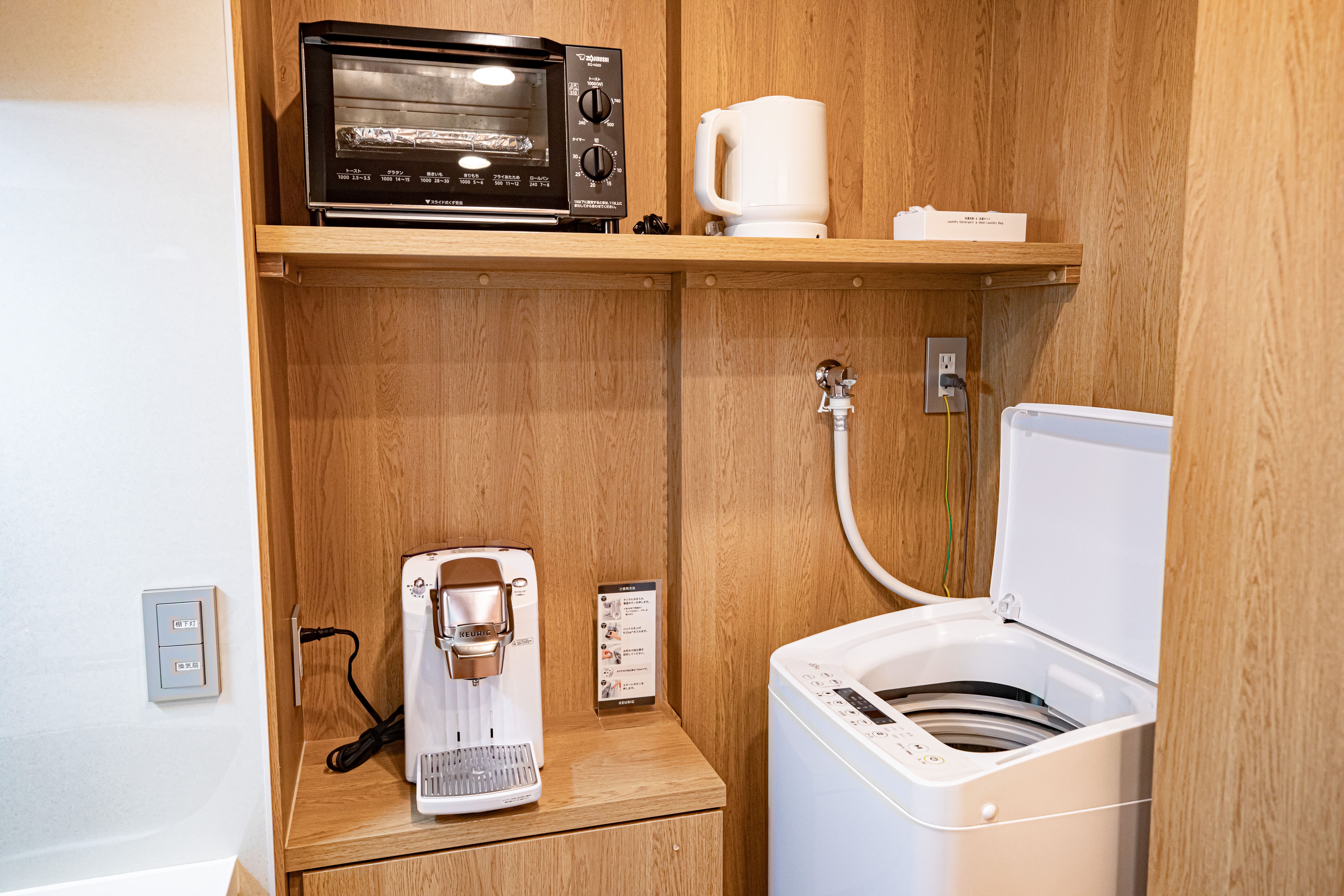 客室内キッチン