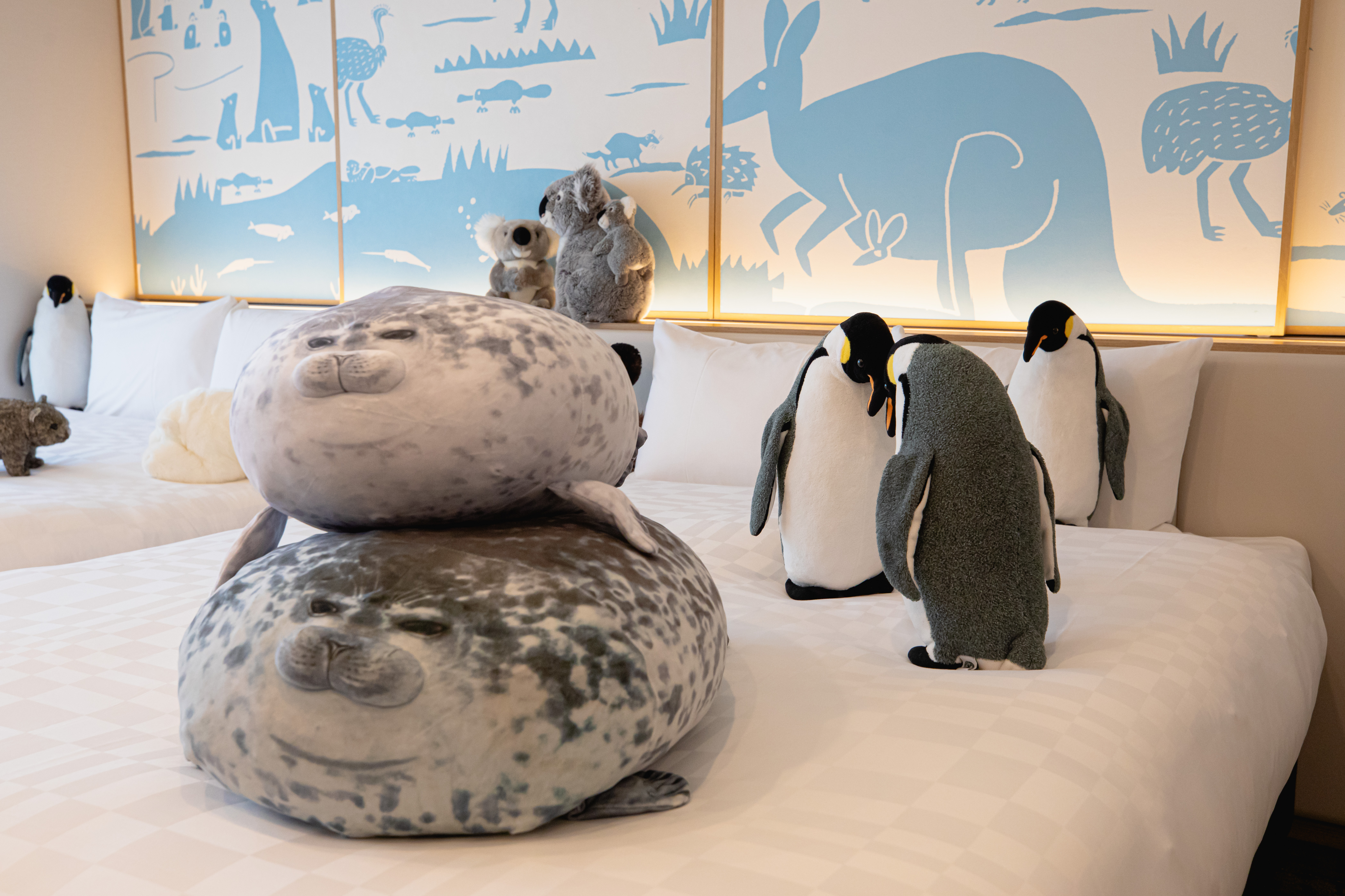 動物園カルチャーダブルルーム4名