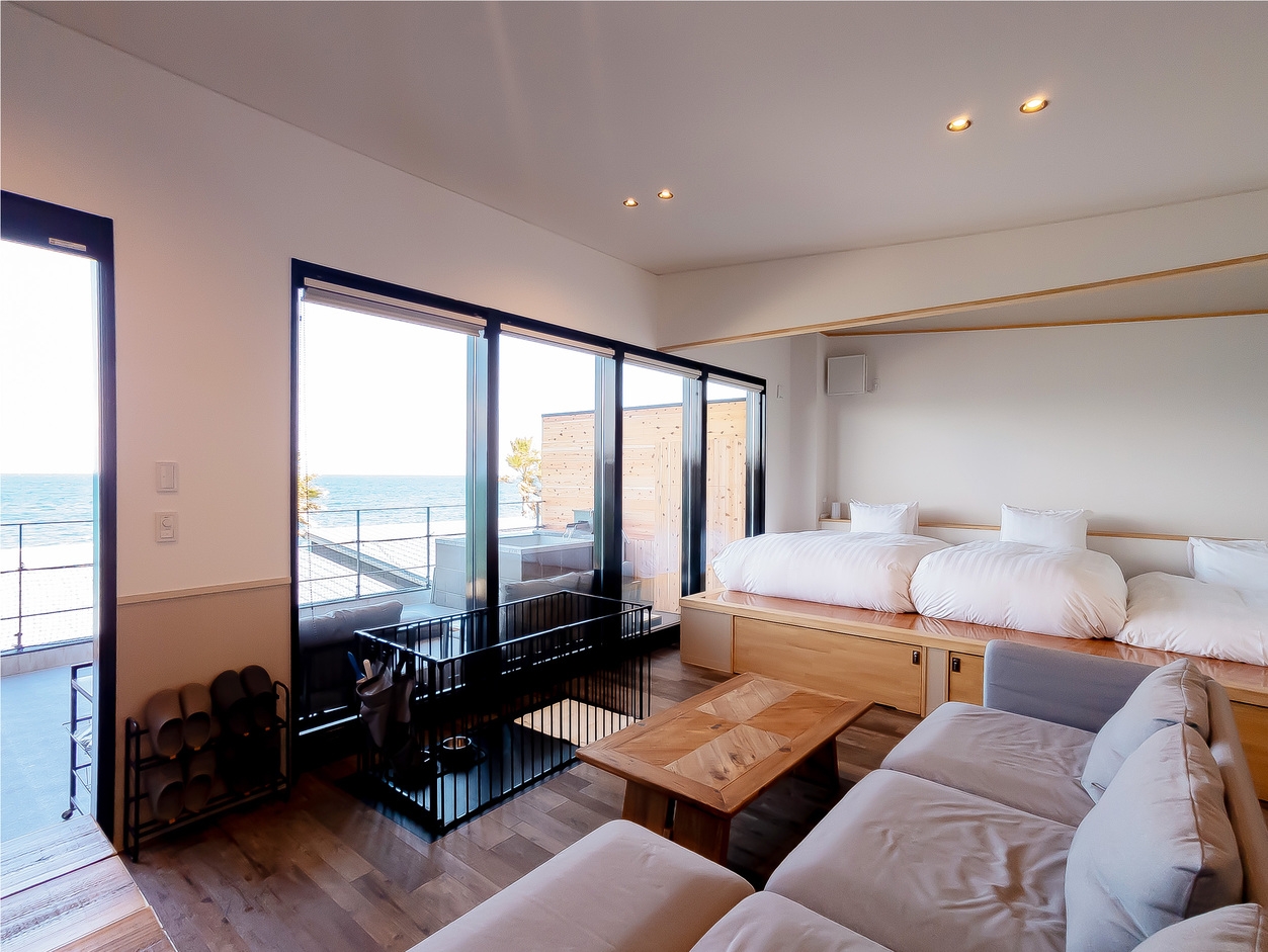 ドッグデラックス1ベッドルームヴィラ 露天風呂付 愛犬同泊可