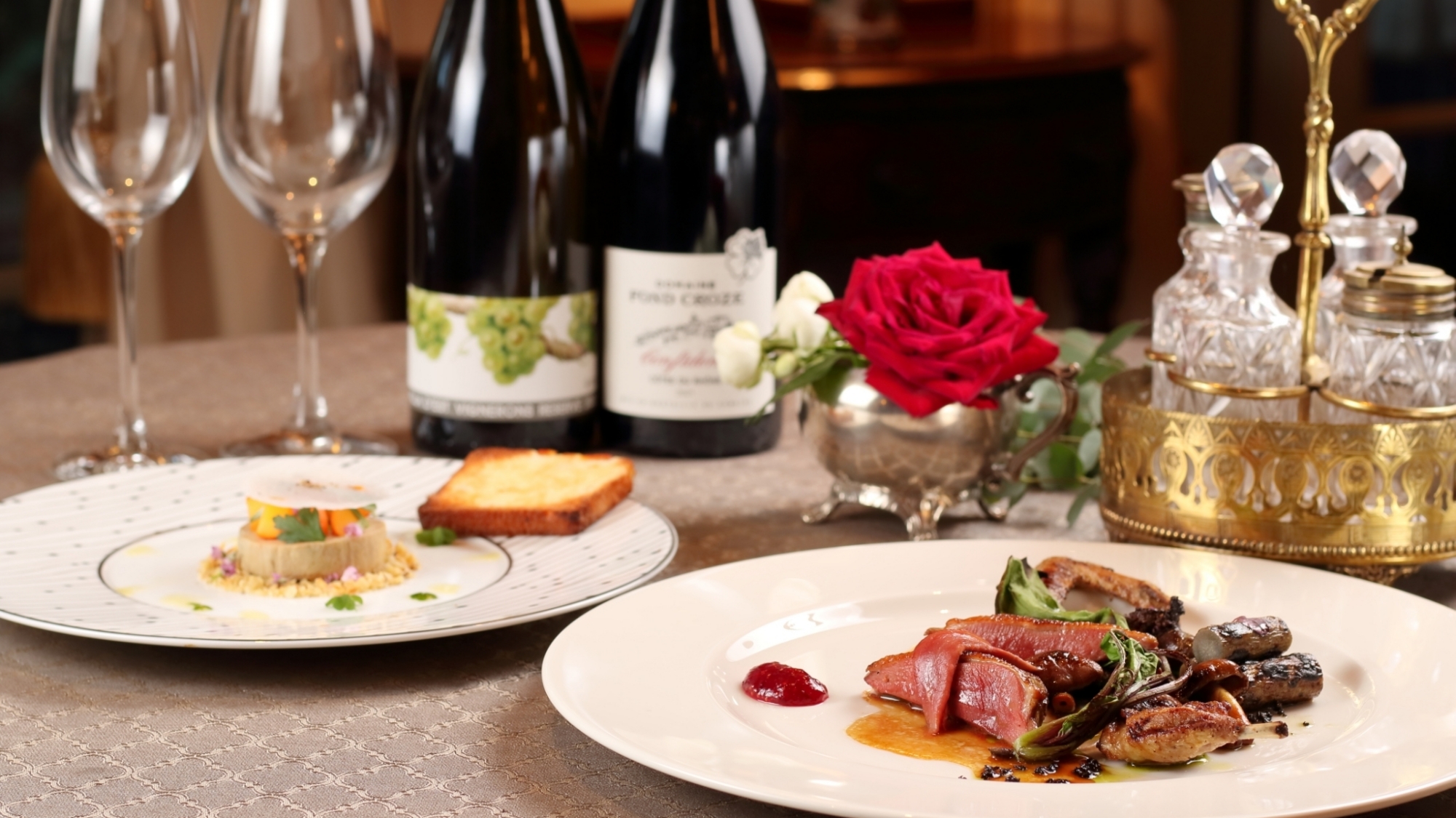 *「RUZE classique」プレミアムディナー/厳選食材を食感・香り・温度までトータルで堪能