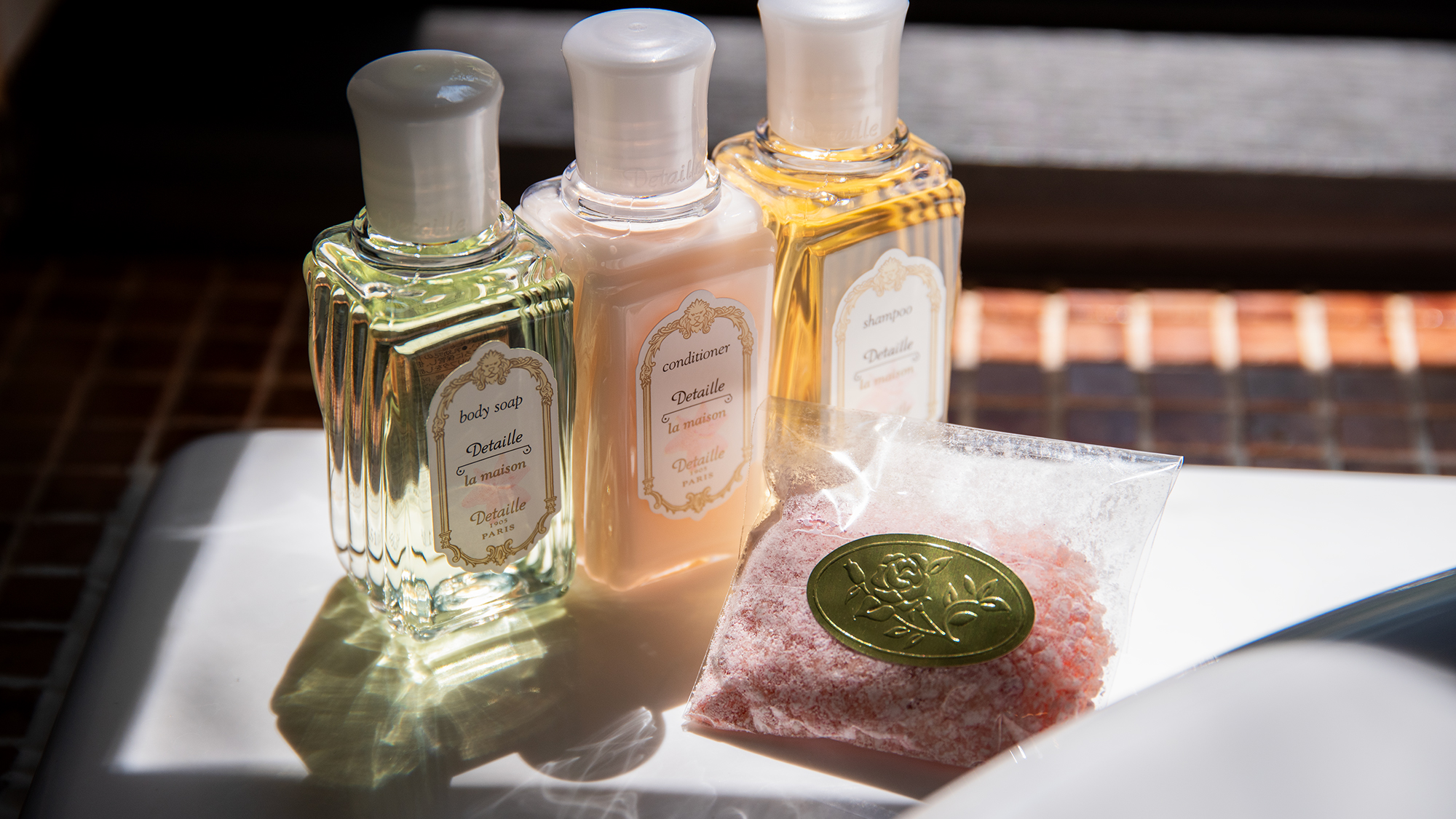 *アメニティ/優雅なバスタイムを彩るDetaille la maison(デタイユ・ラ・メゾン)