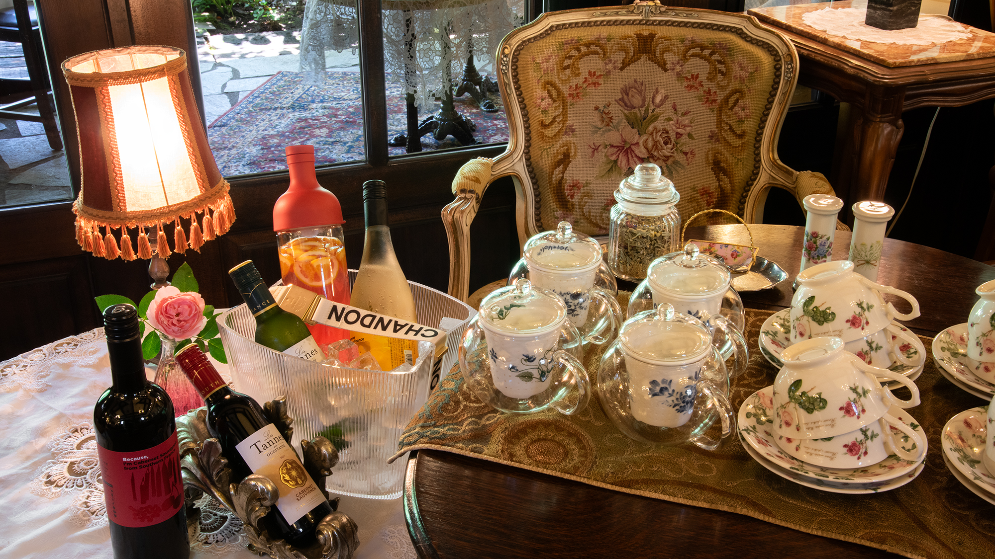 *ウェルカムドリンク/お菓子おを紅茶やコーヒーとご一緒に