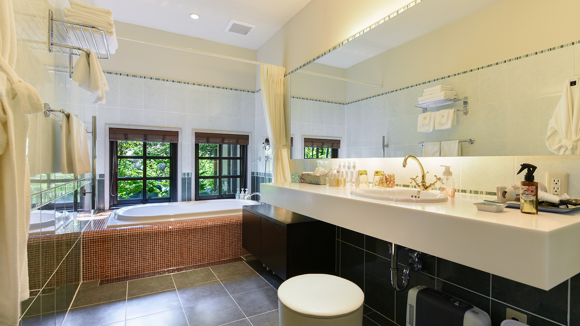 *101号室（1階特別室）/優雅な気分に浸かれる 広々とした清潔感のあるバスルーム