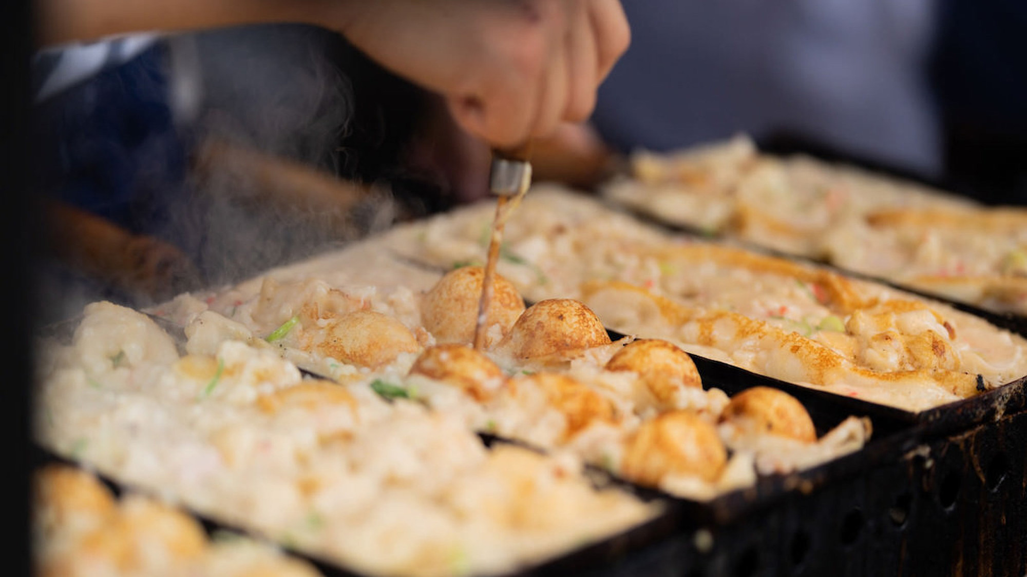 【グルメ】たくさんのたこ焼き屋さんから、ぜひお気に入りを見つけてください！