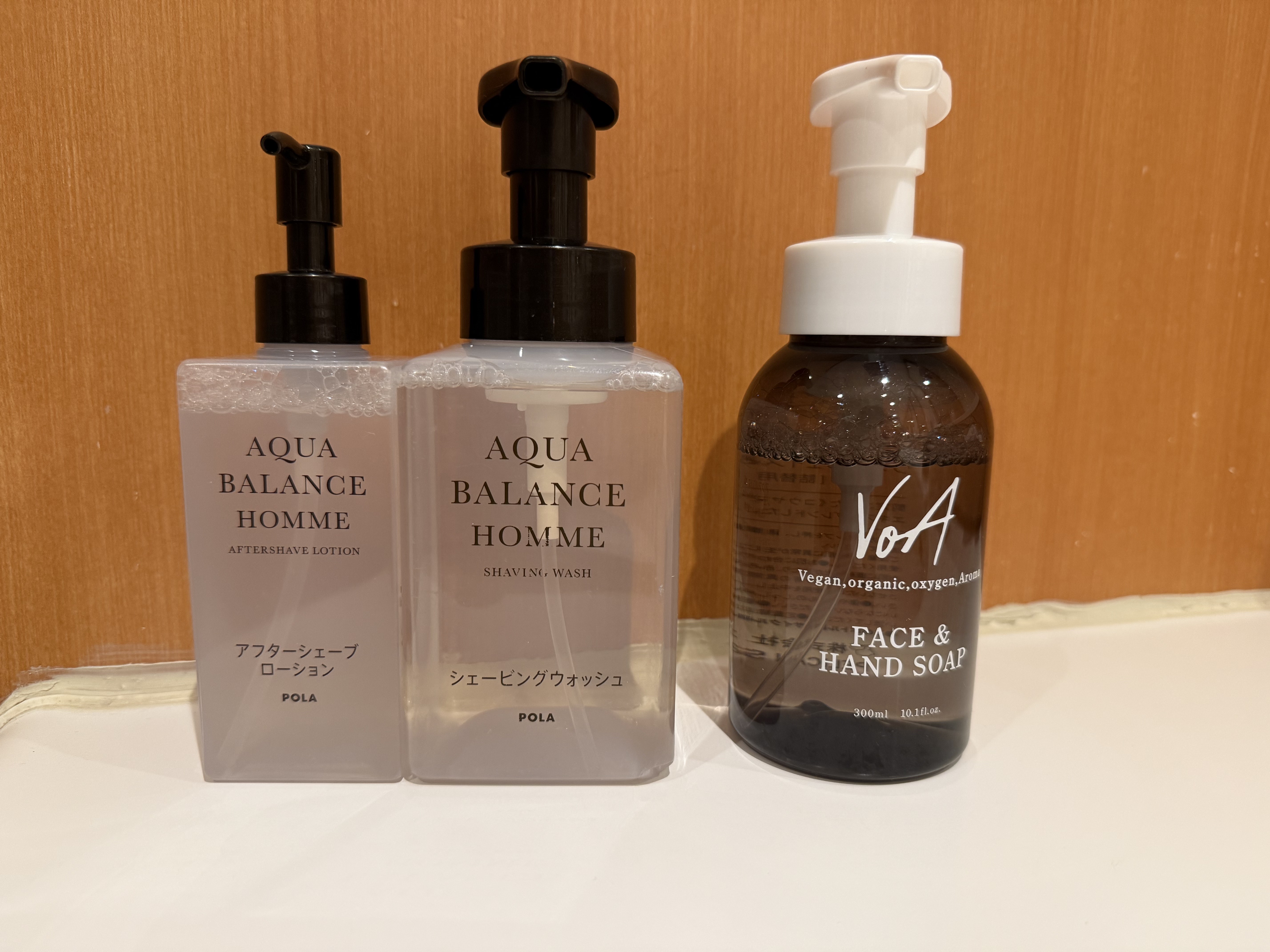 男性アメニティ