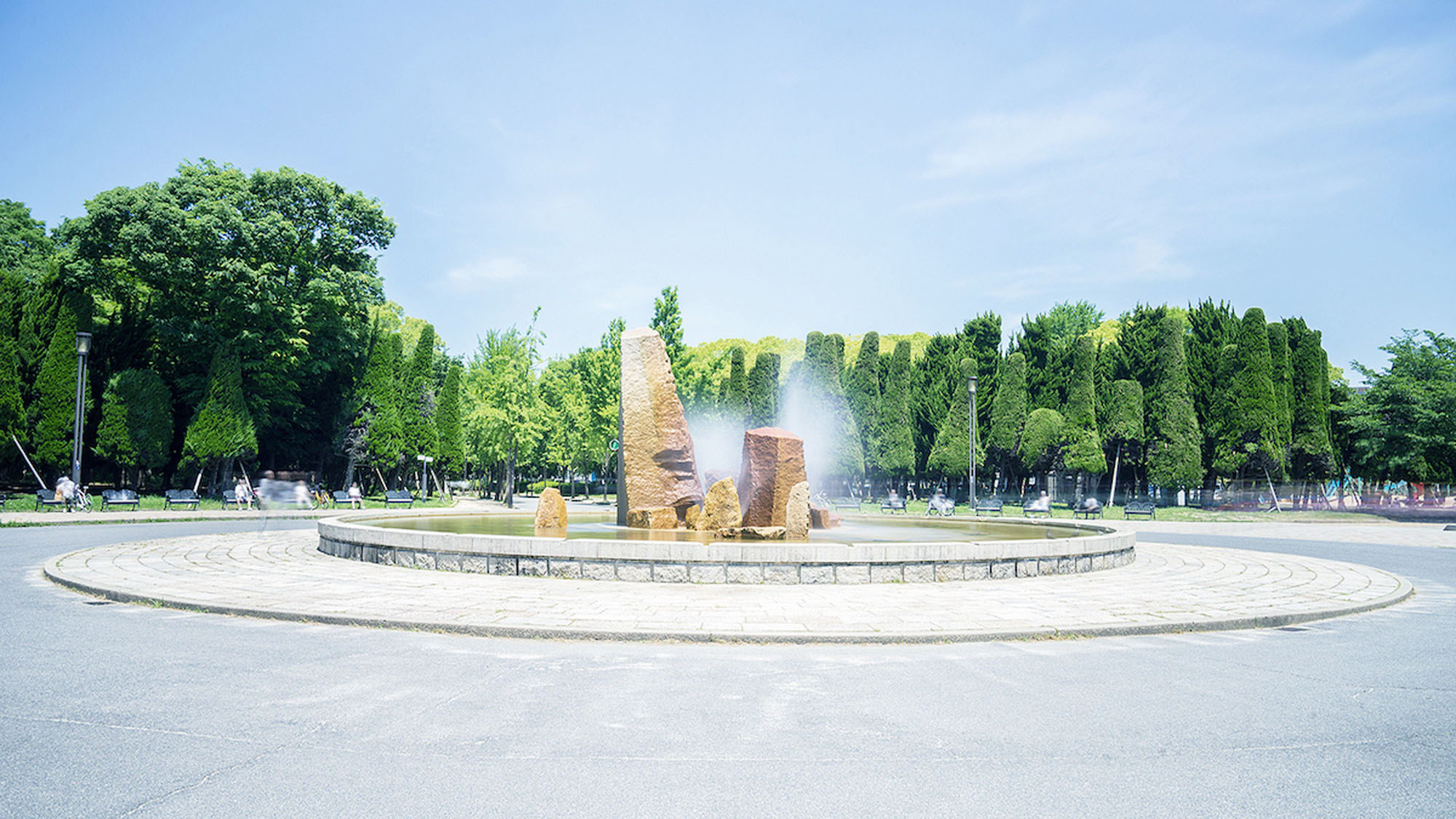 【大阪城公園】大阪城を中心に広がる広大な公園です。