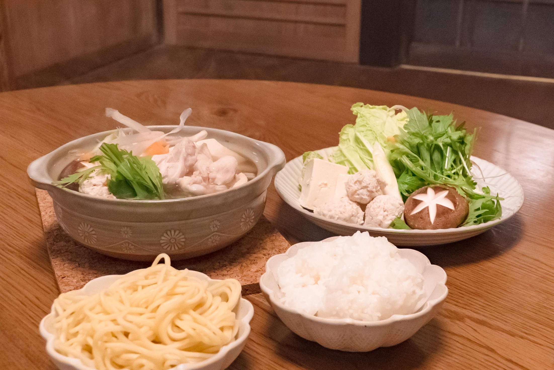 田篭の灯り「お宿」水炊きプラン
