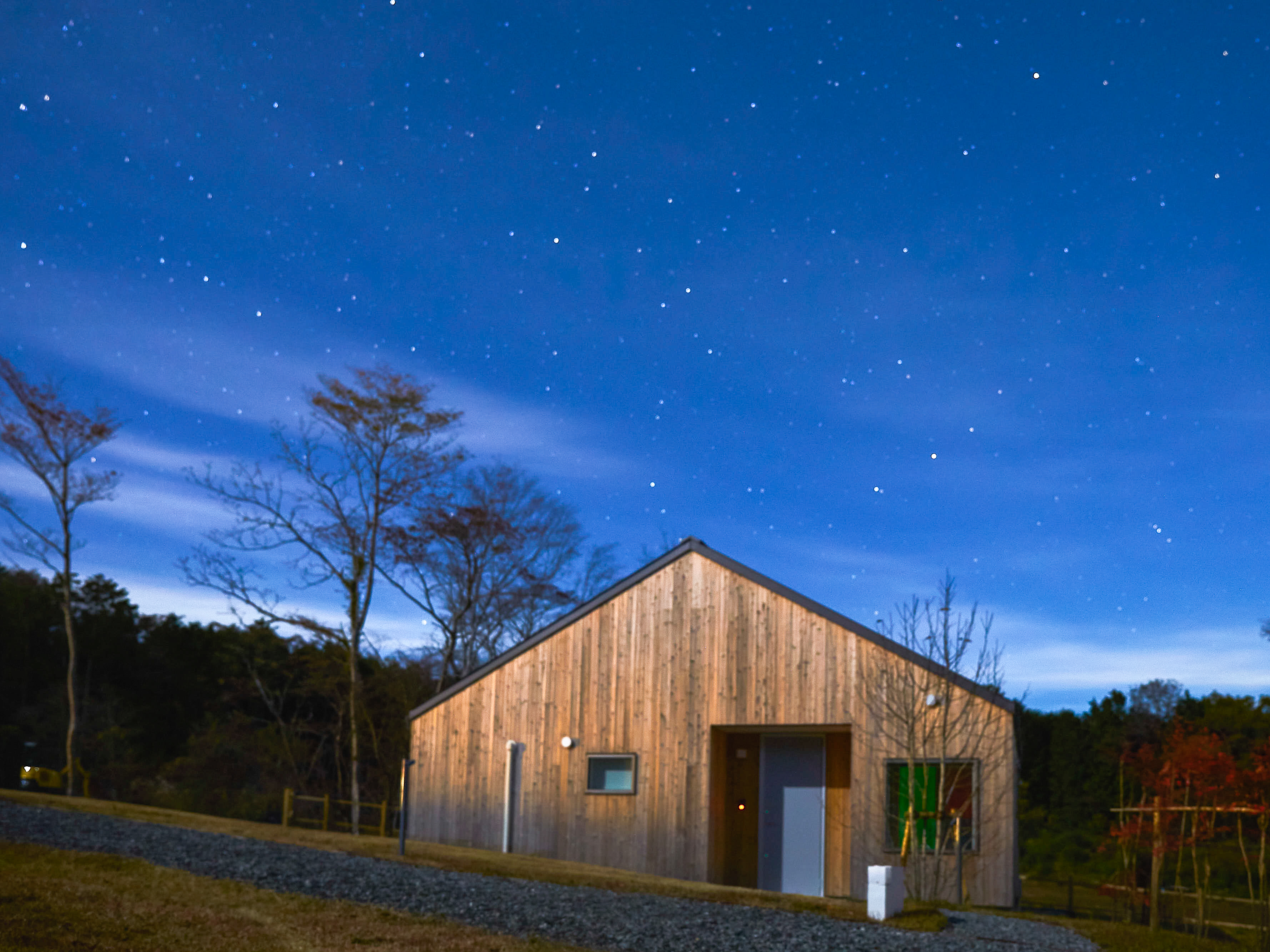 星空の高嶺の森のレセプション