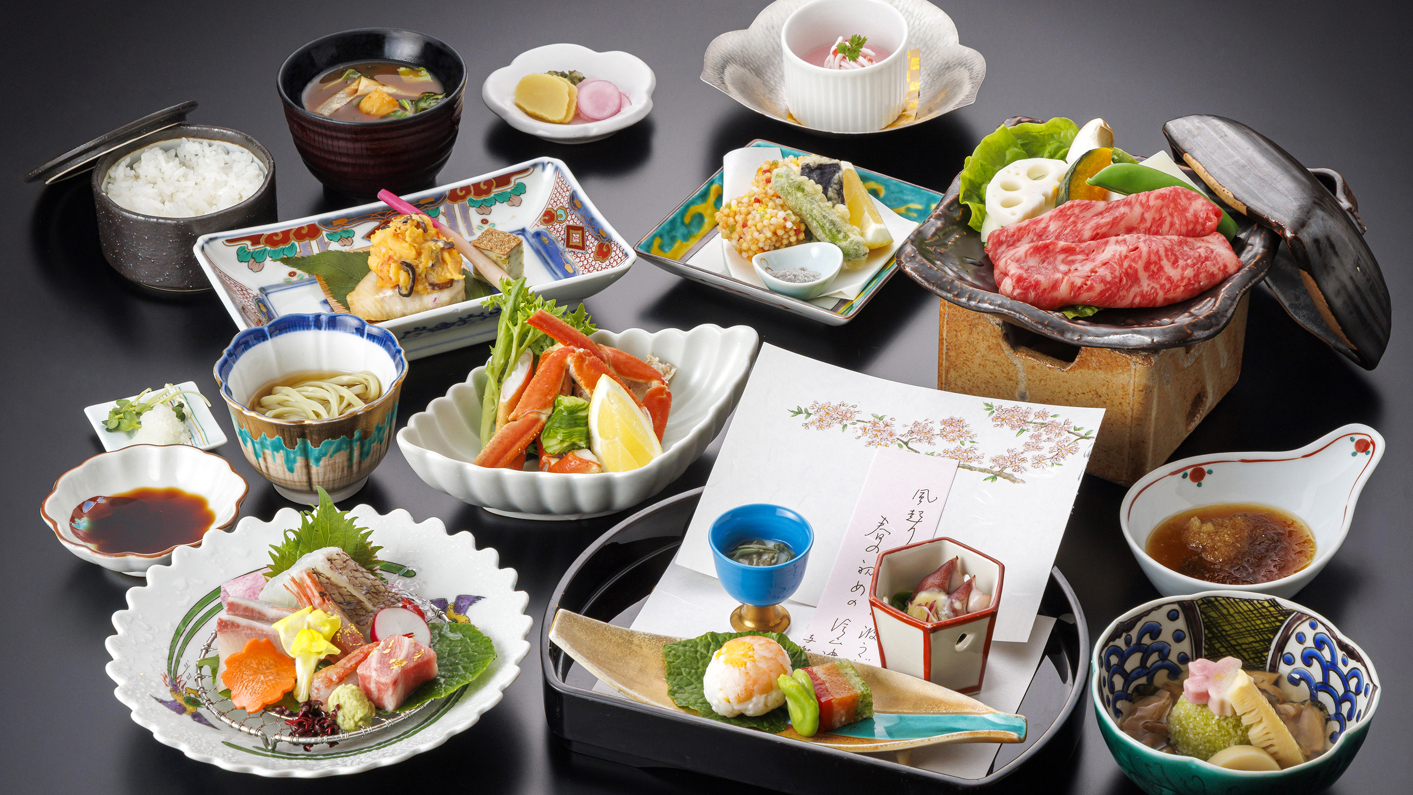 春の基本会席　※イメージ