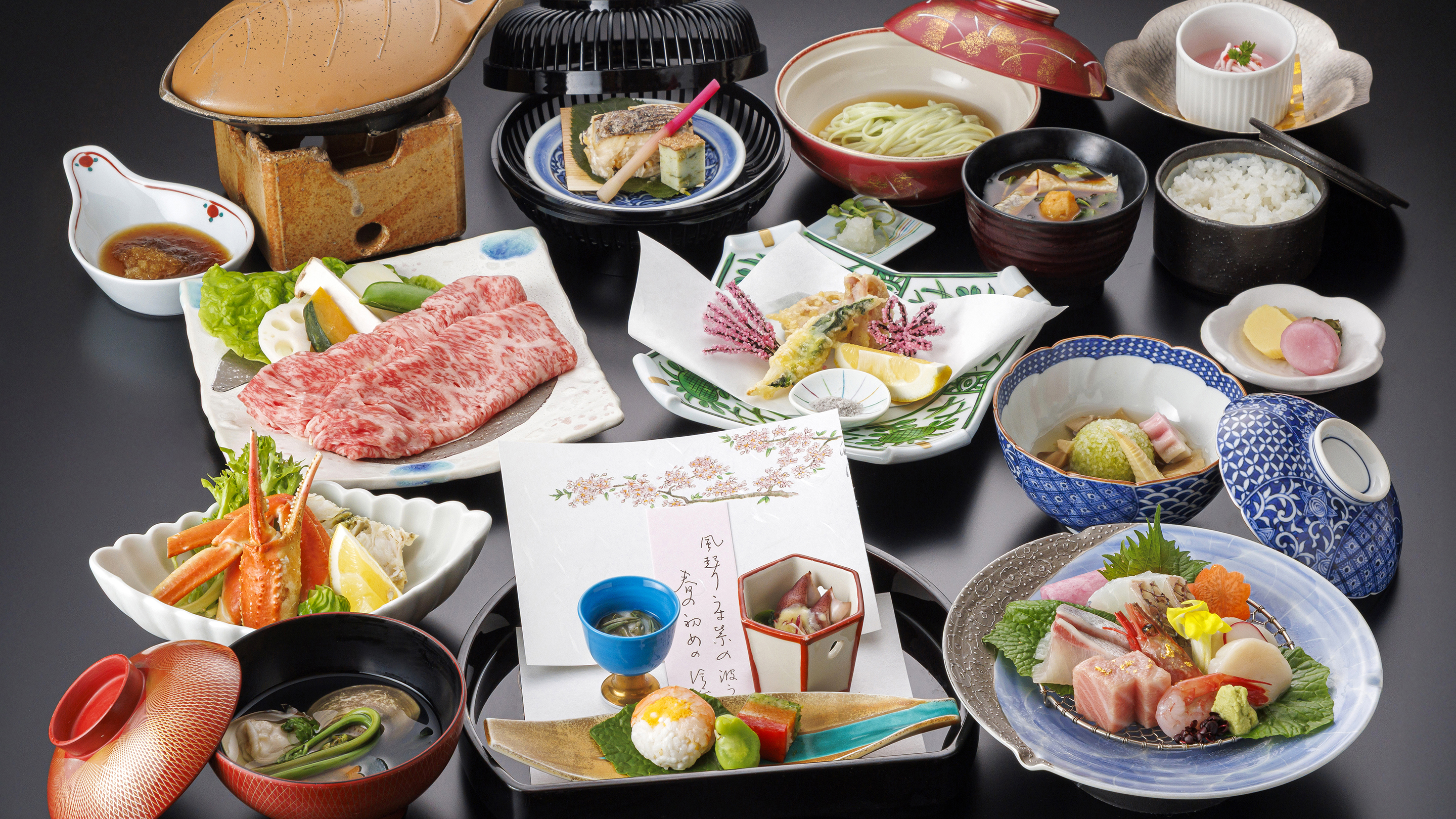 春の特選料理　※イメージ