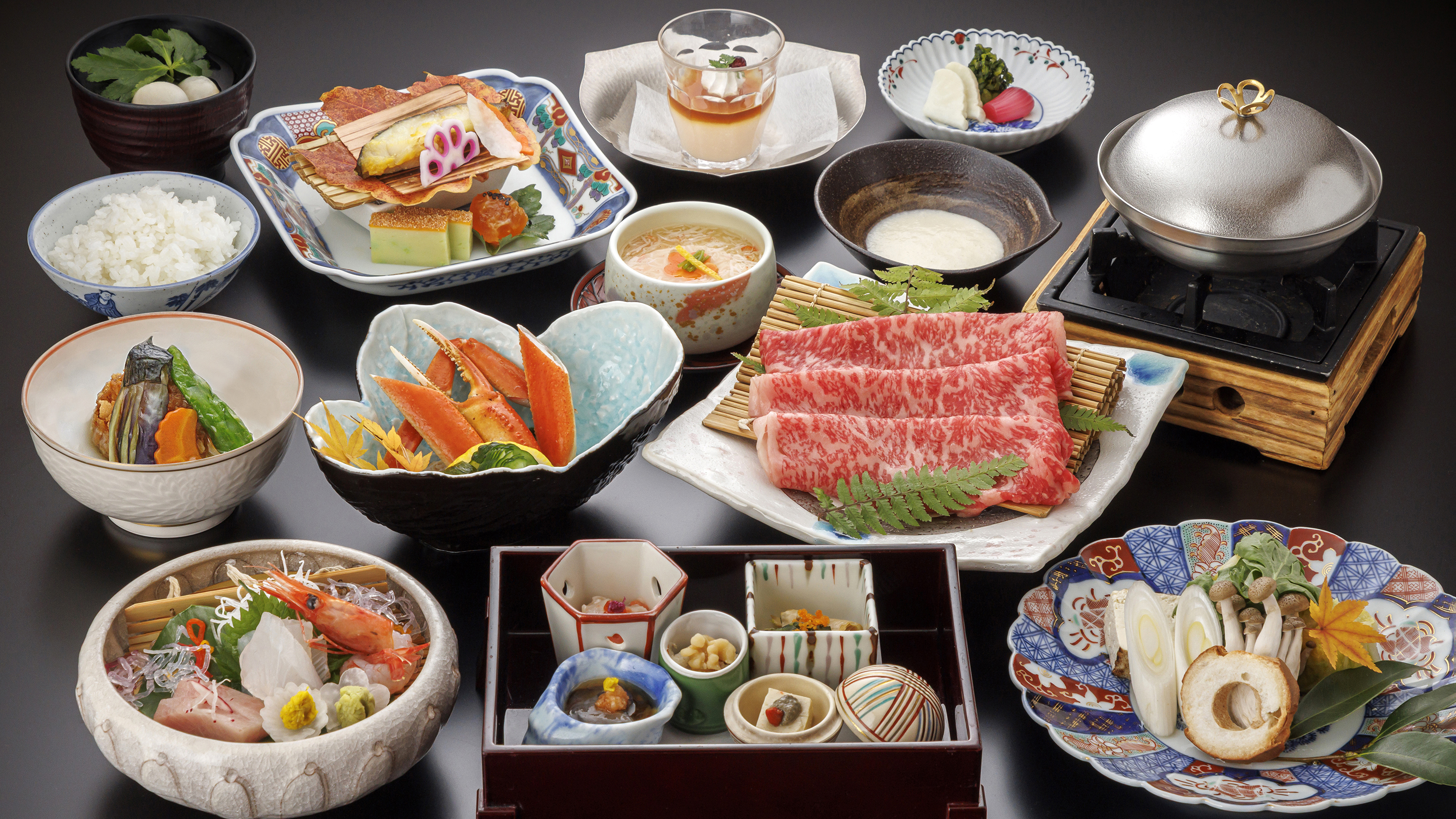 冬の基本会席　※イメージ