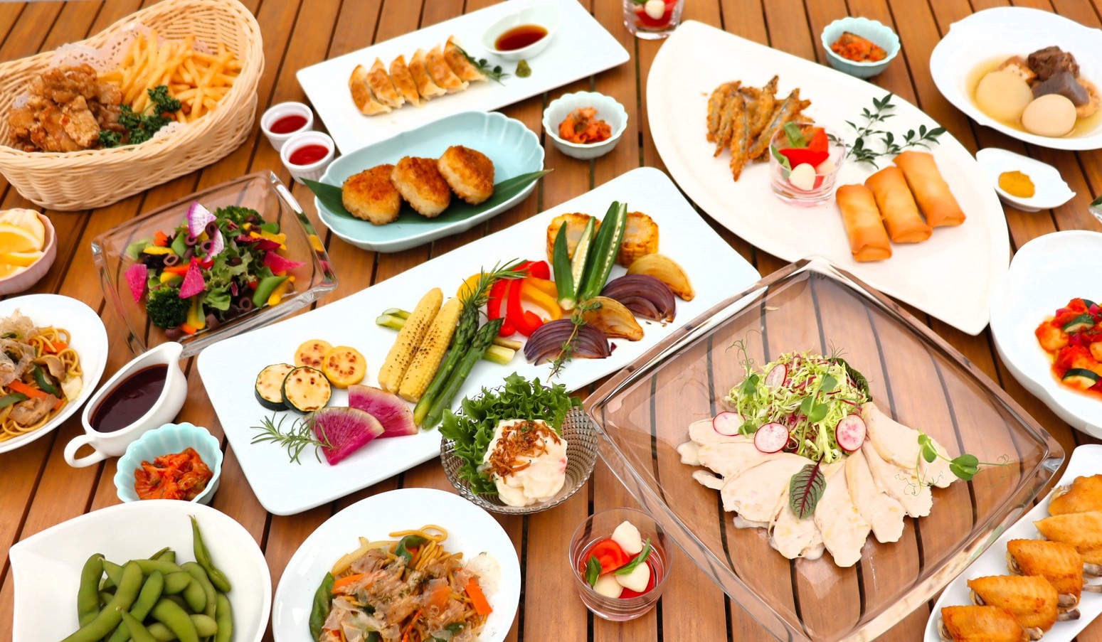 【1泊2食】ガーデンテラス椿寿閣！夏季限定食べ飲み放題付きプラン