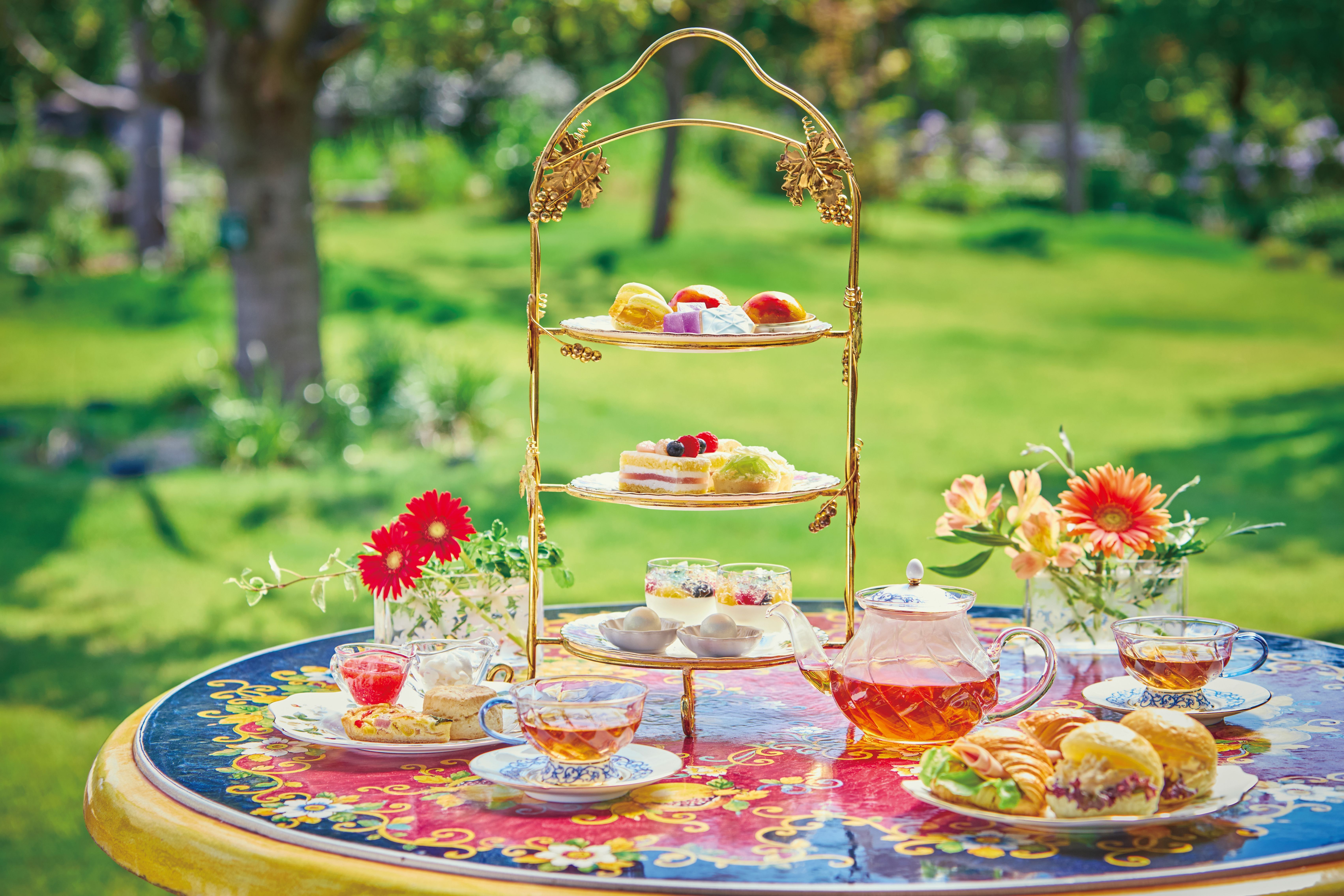 アフタヌーンティー　イメージ