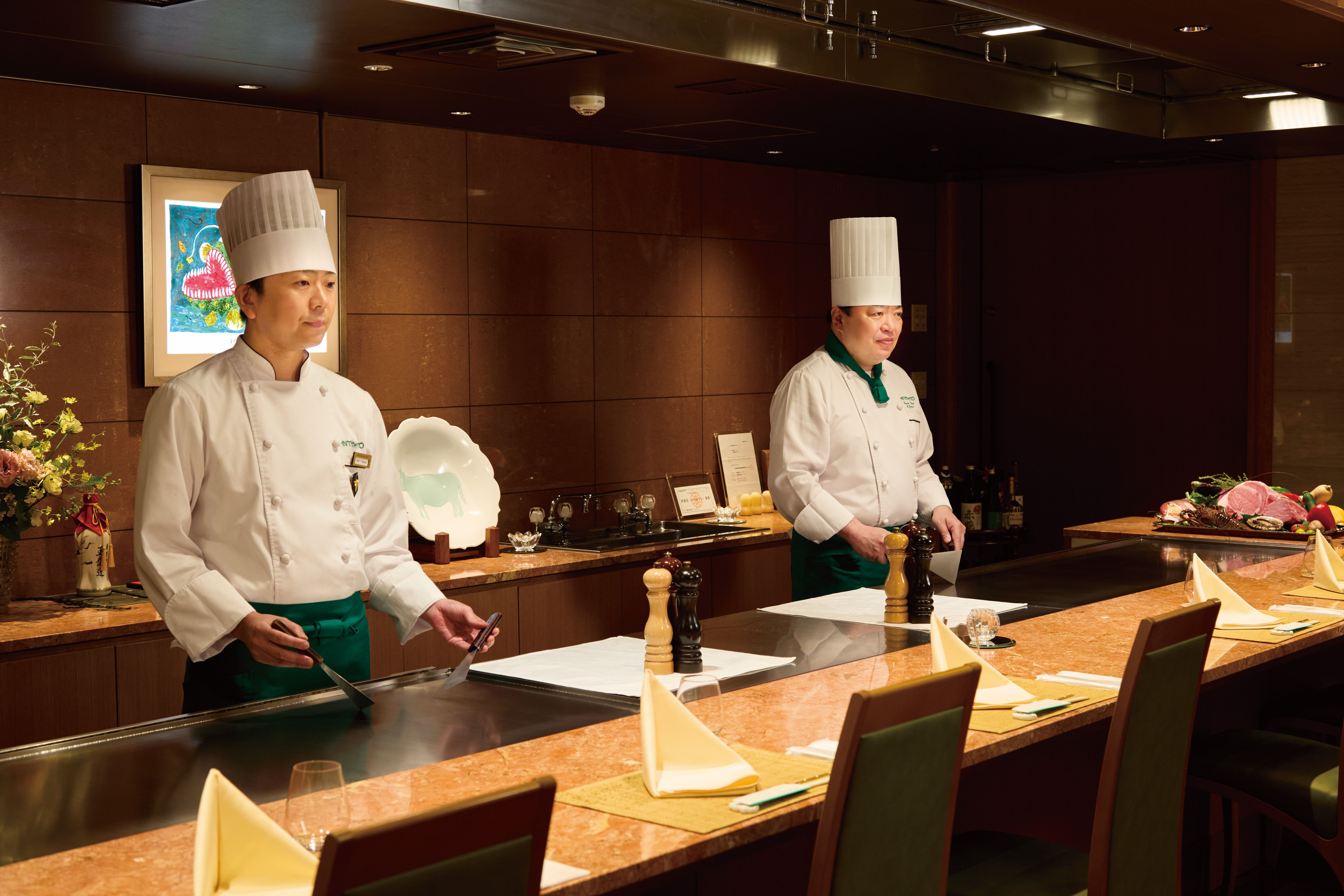 鉄板焼き「縁亭」