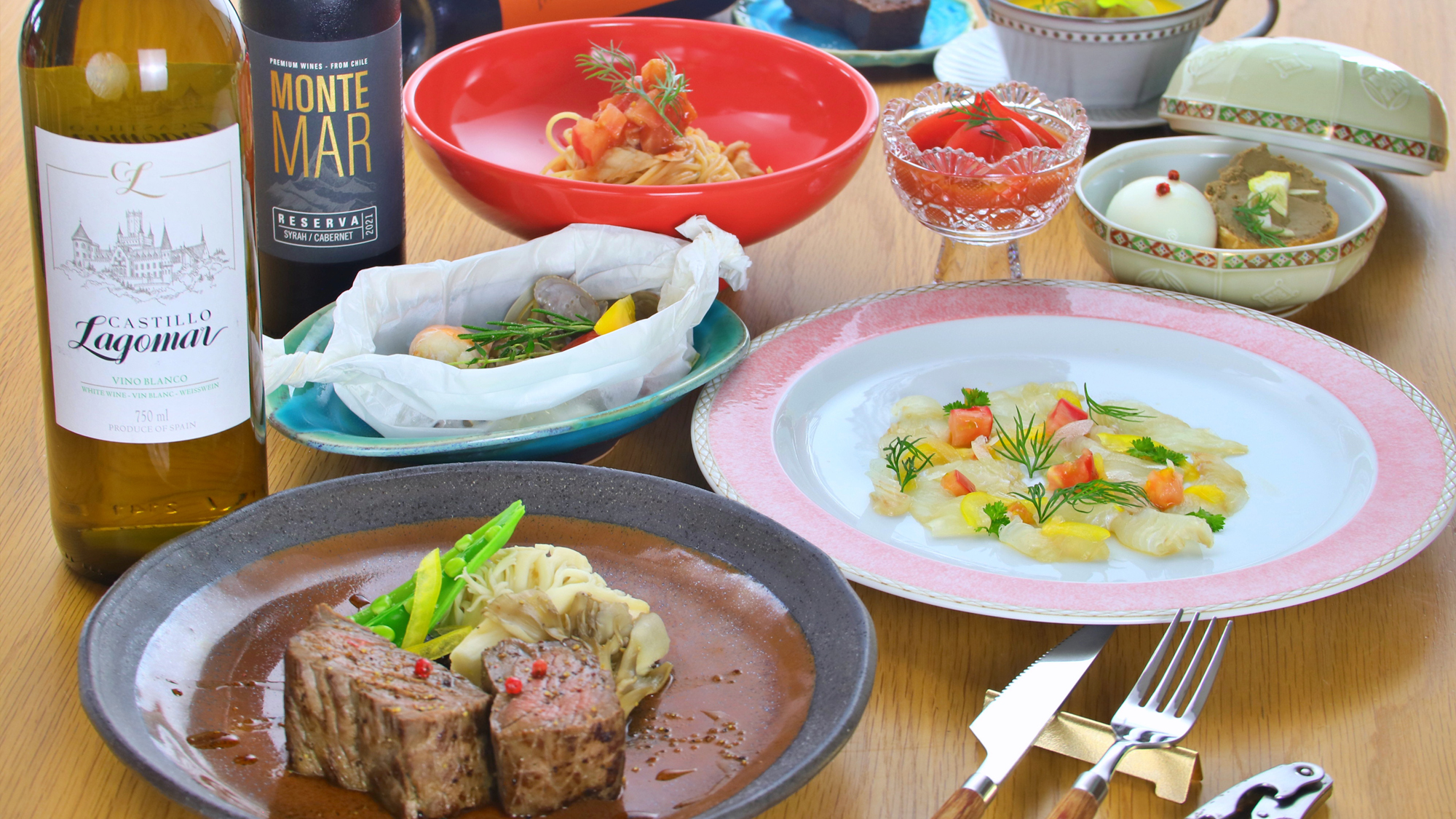 【創作料理】下関の旬魚を使い、ハーブとスパイスで引き立てたスタンダード料理