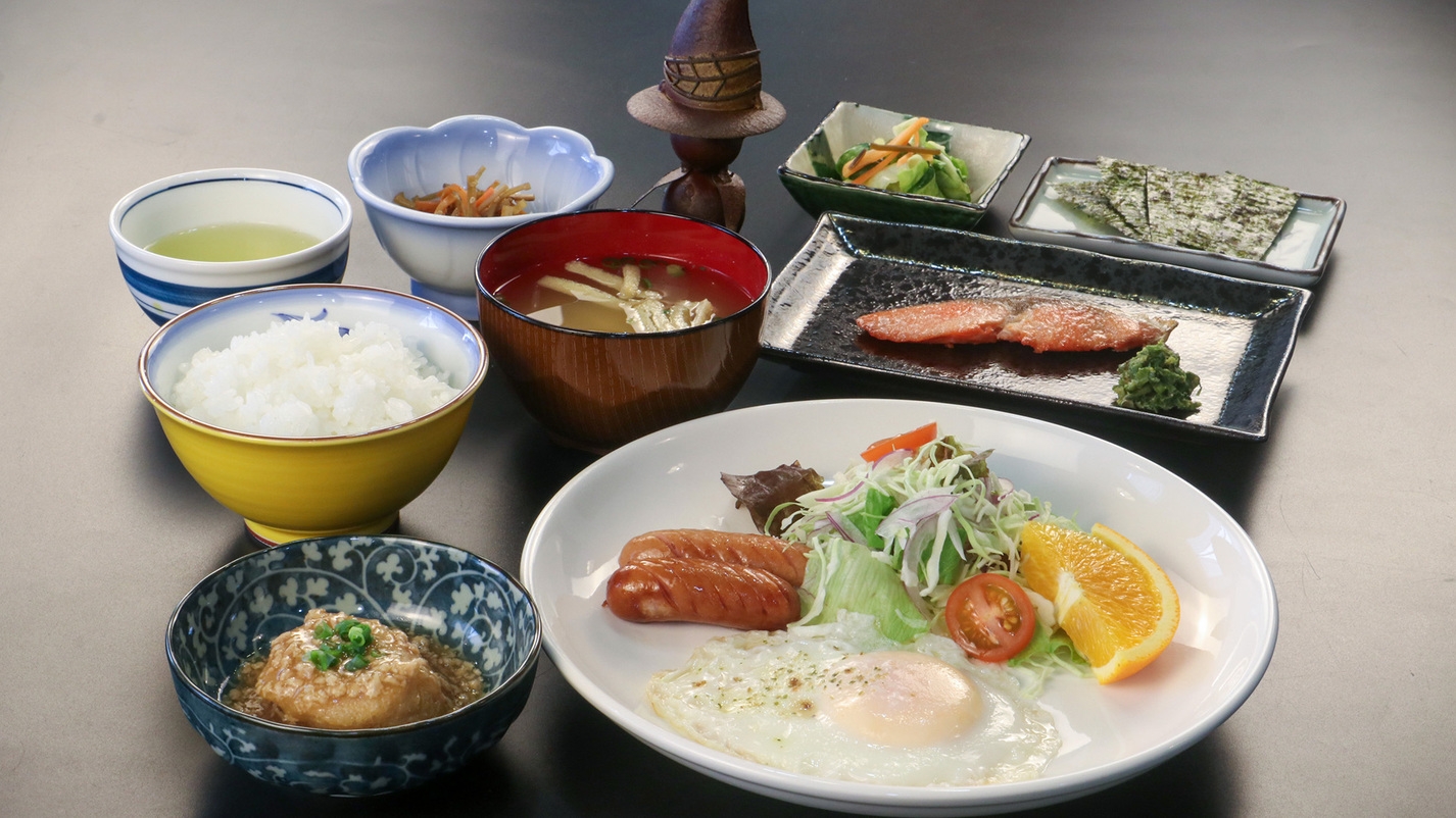 【1泊朝食】魚沼産のお米で食す和朝食！相性抜群のおかずでごはんが進みます♪