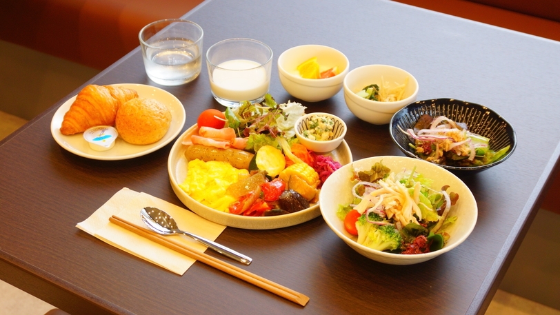 【リニューアル！朝食ハーフビュッフェ付・連泊不可】室数限定モニタープラン【アパ社長カレープレゼント】