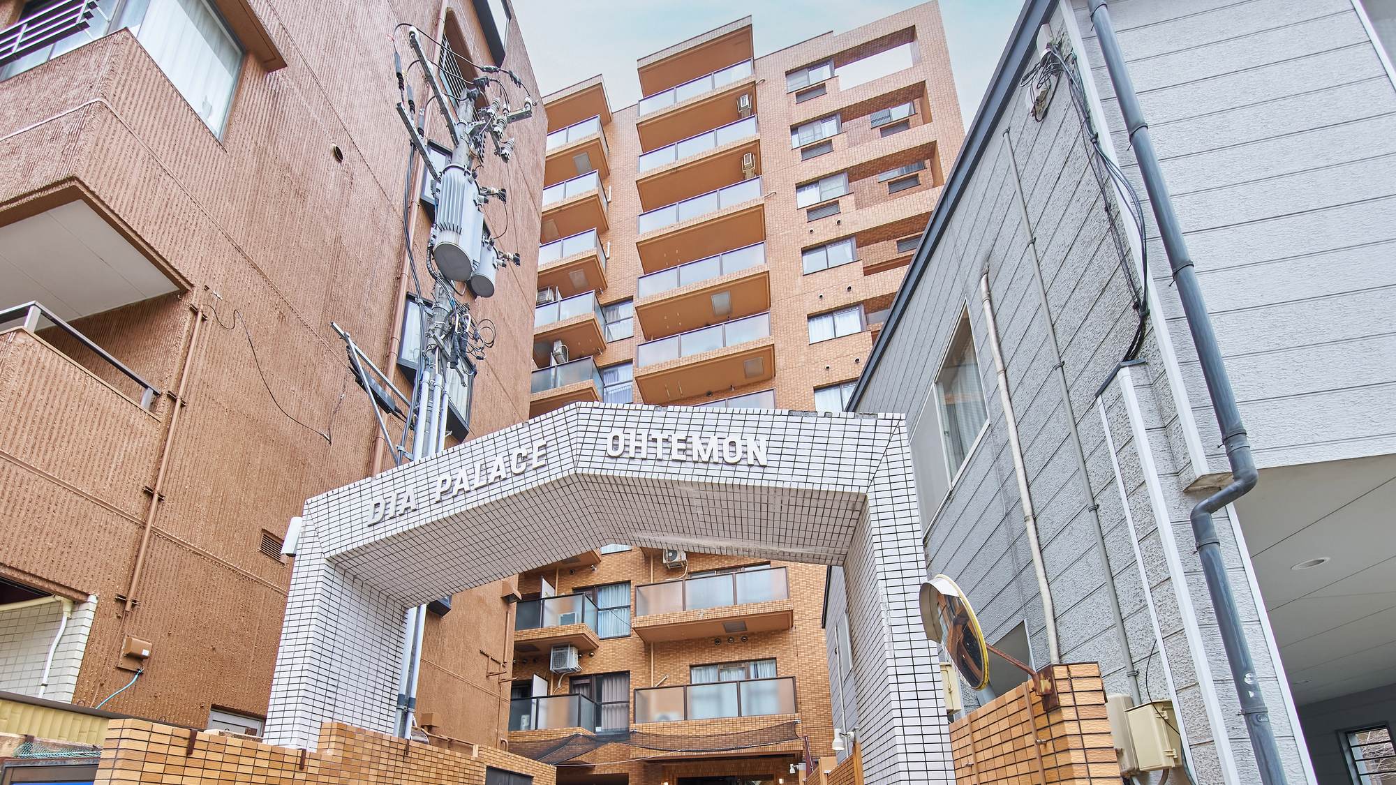 ・外観／金沢市内の中心部にあるマンションタイプの宿泊施設