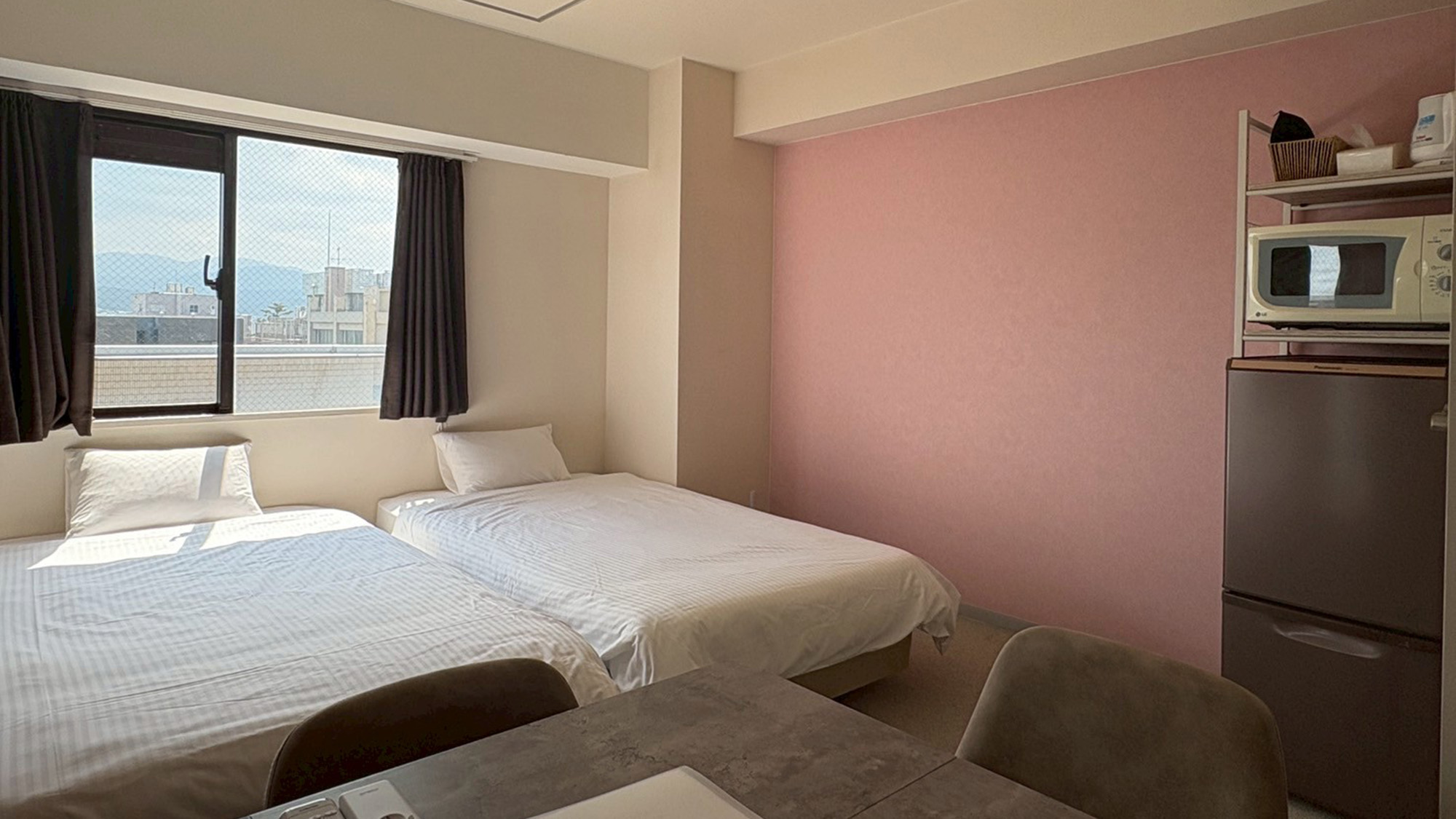 ・【704：寝室】金沢観光の拠点にピッタリ！長期滞在でも快適にお過ごしいただけます