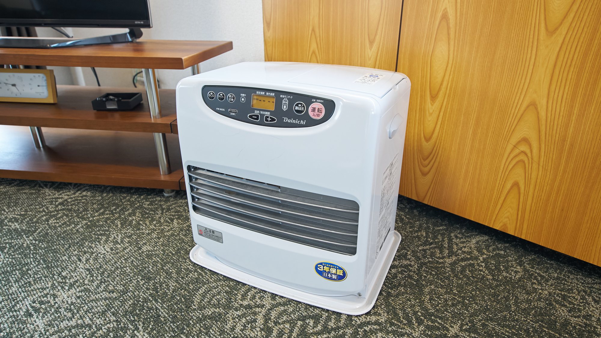 ・1001号室／冬も安心！エアコンとは別に暖房器具も充実