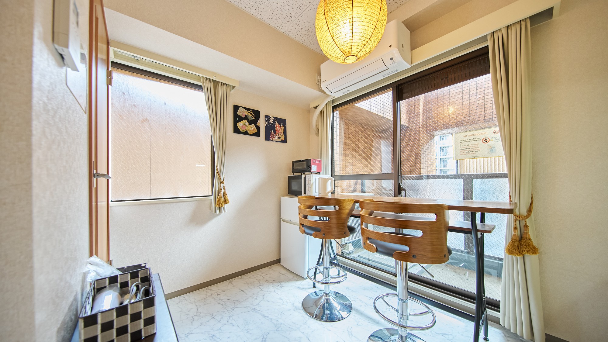 ・205号室／カウンターがおしゃれなダイニング