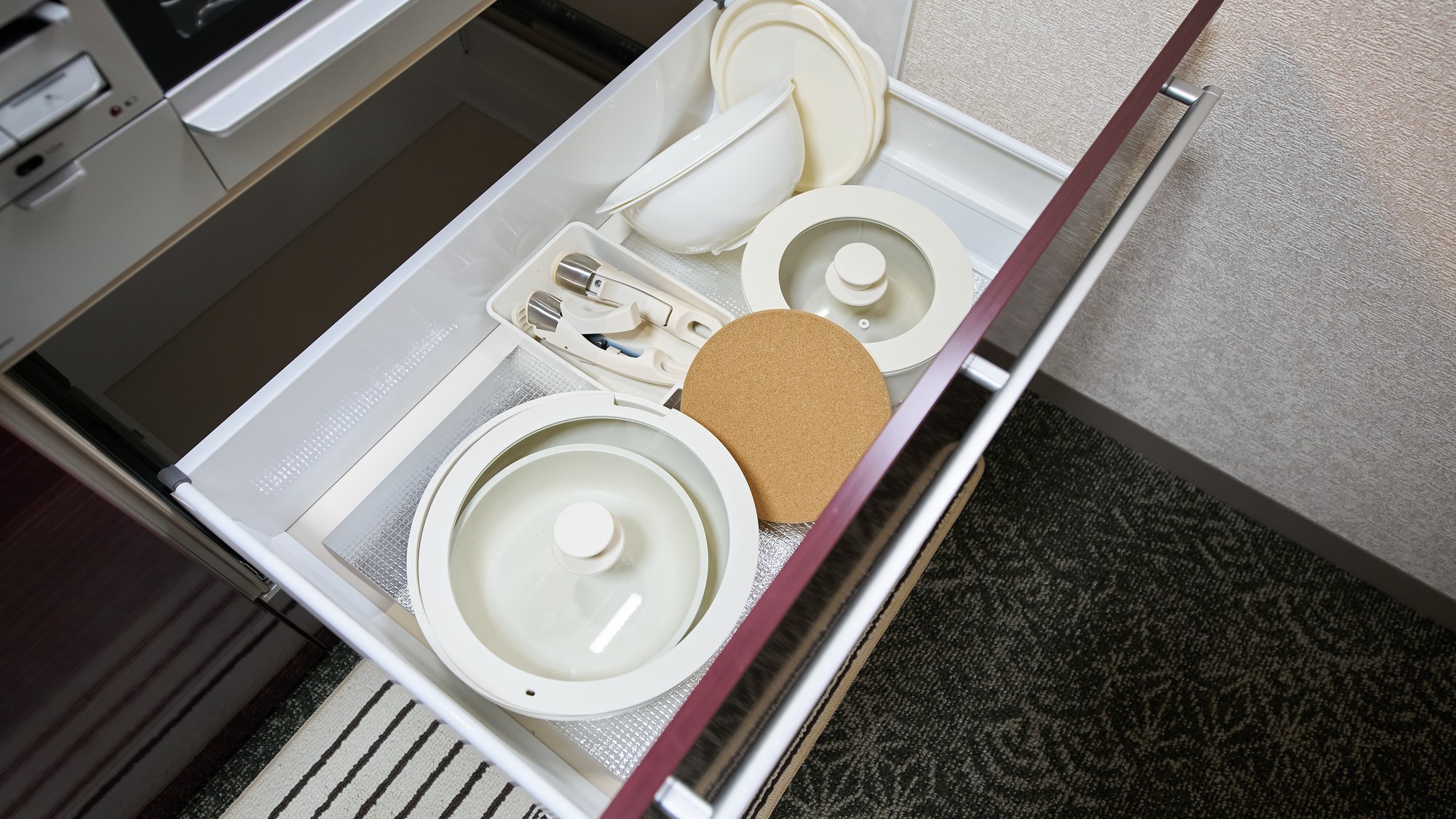 ・1001号室／充実の調理用具