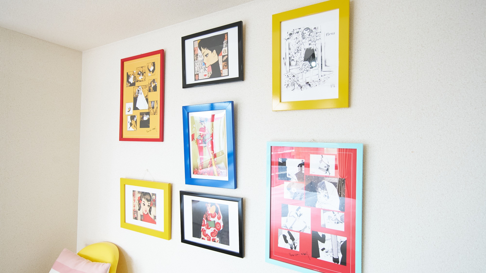 ・604号室／ポップなポスターが人気のお部屋