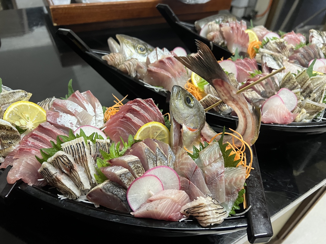 ☆漁師直送☆地魚づくし舟盛りスタンダードプラン