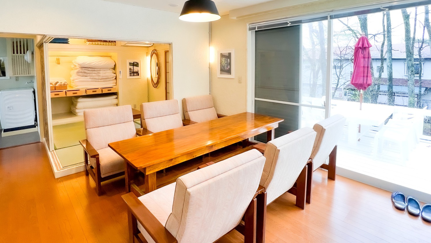 【素泊まりプラン】チェックイン21時までOK！＆那須の大自然を一棟貸しのプライベート空間で満喫♪