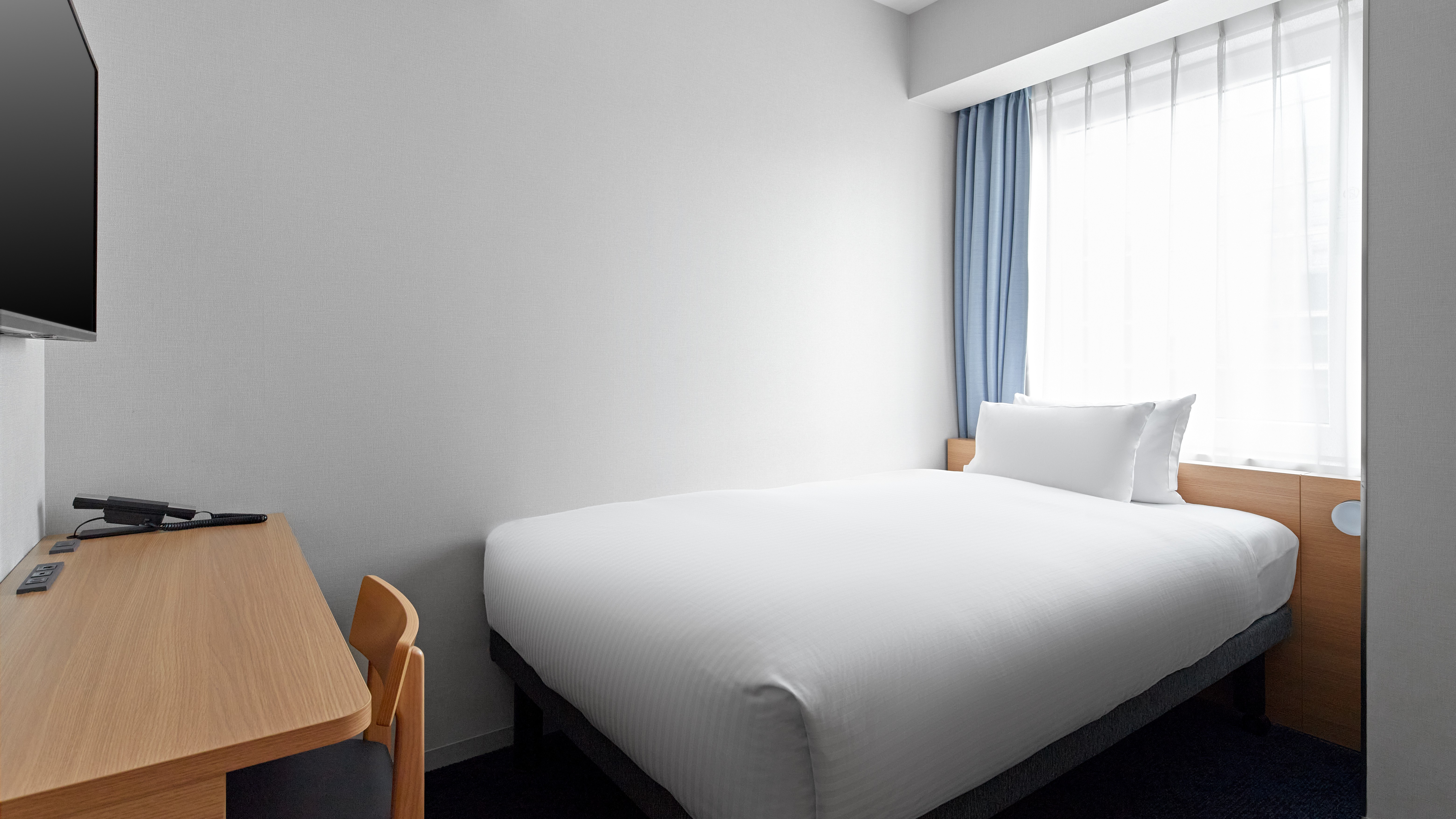 【客室】エアウィーヴシングル＜13㎡＞エアウィーヴ社製マットレス設置したお部屋