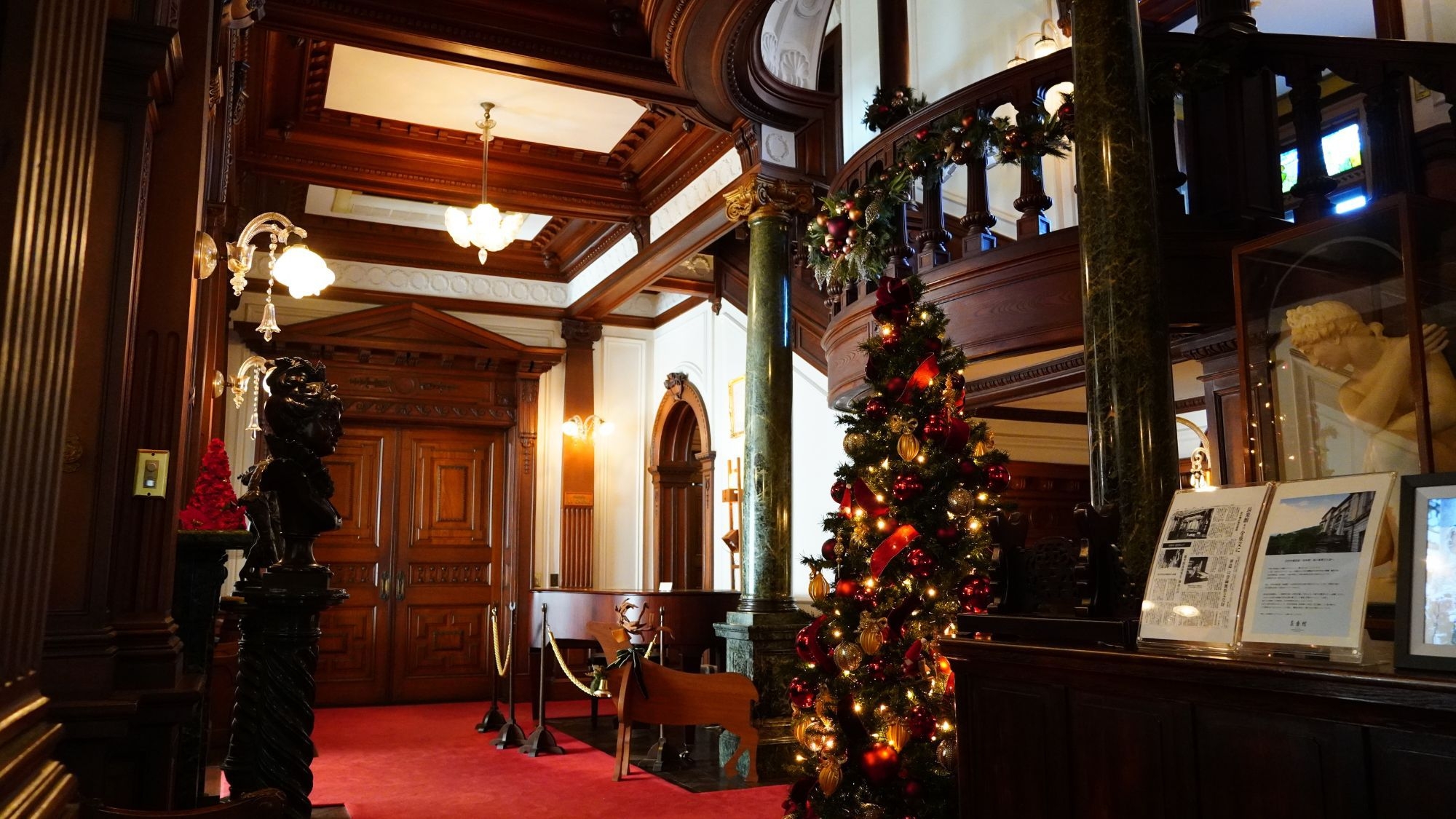 【2食付】クリスマススペシャルステイ＜特典付＞　国の重要文化財に指定された長楽館本館でディナーを