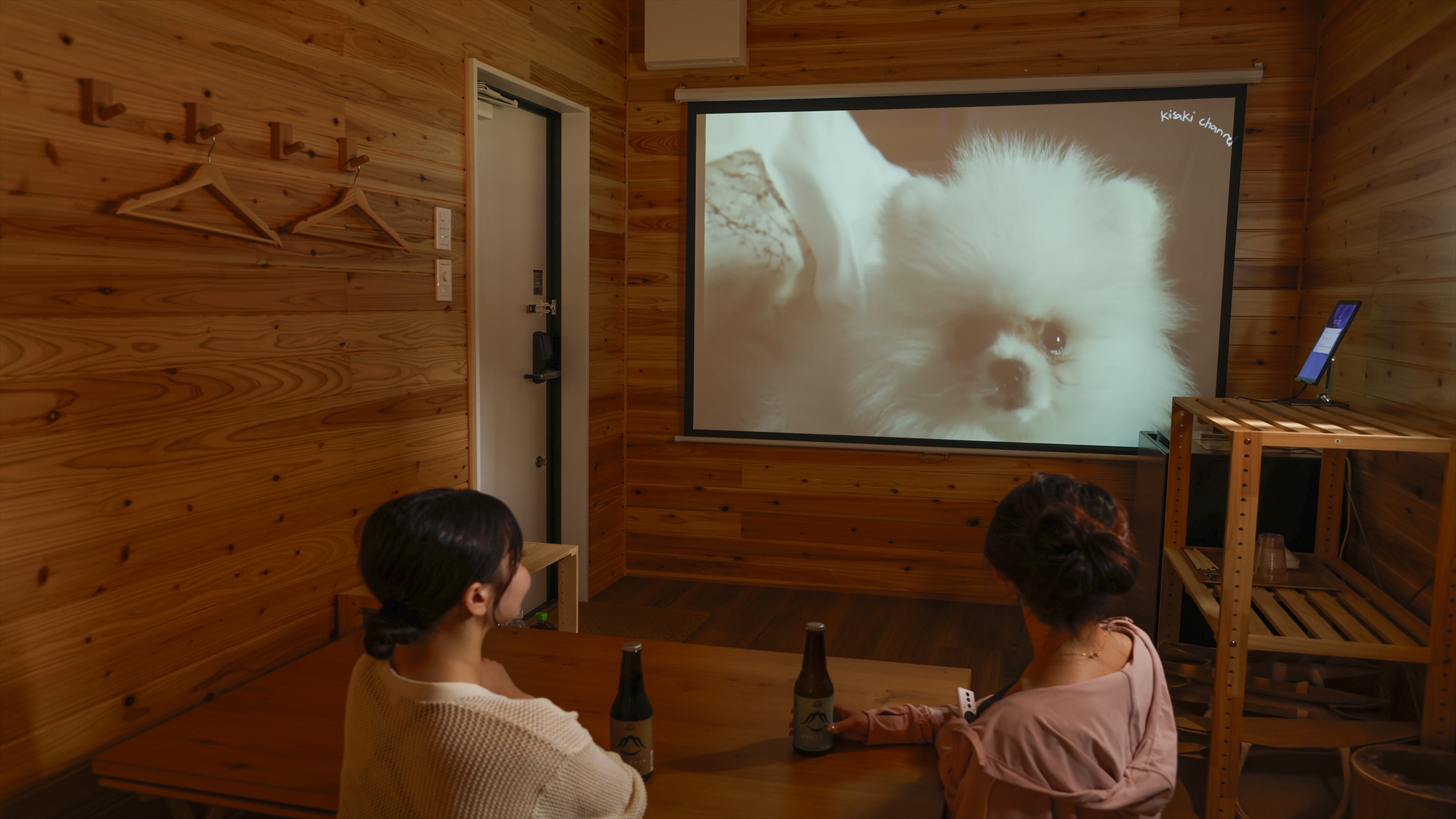 サウナ付きタイニートレーラーハウス