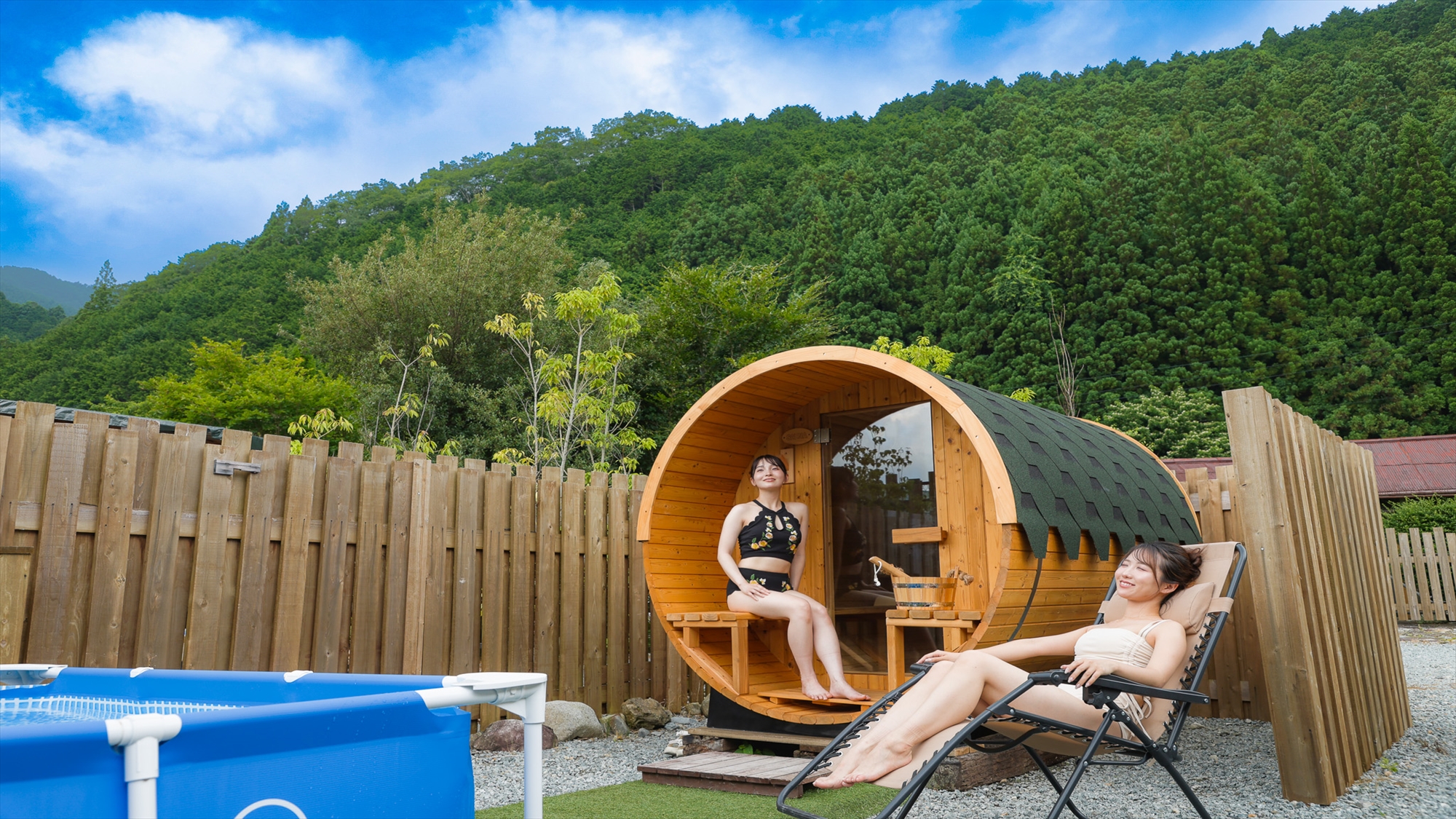 日帰りサウナ＆BBQプランも有り