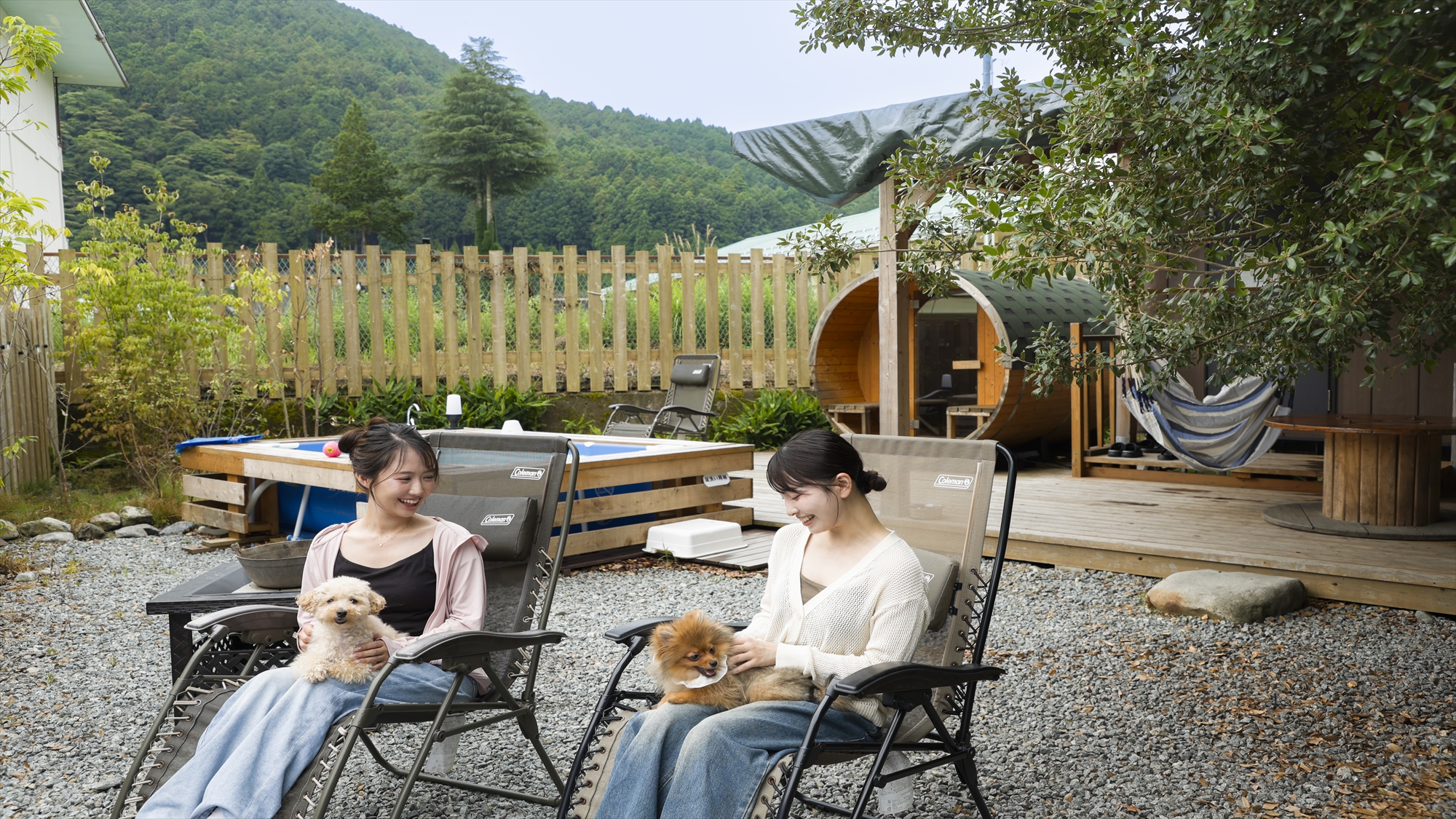 前鬼　後鬼はわんちゃん同伴OKです