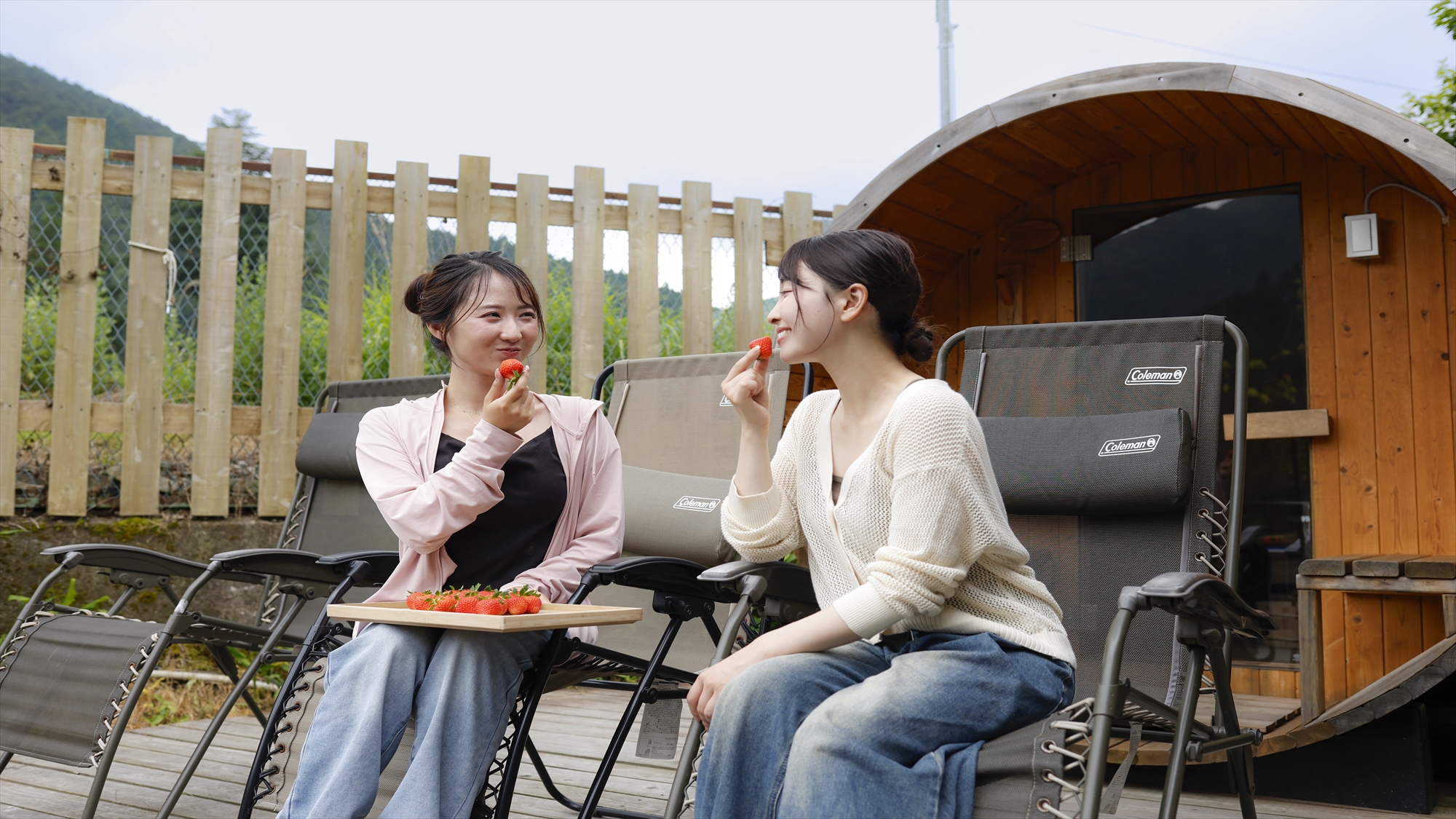 地元の味を楽しんで