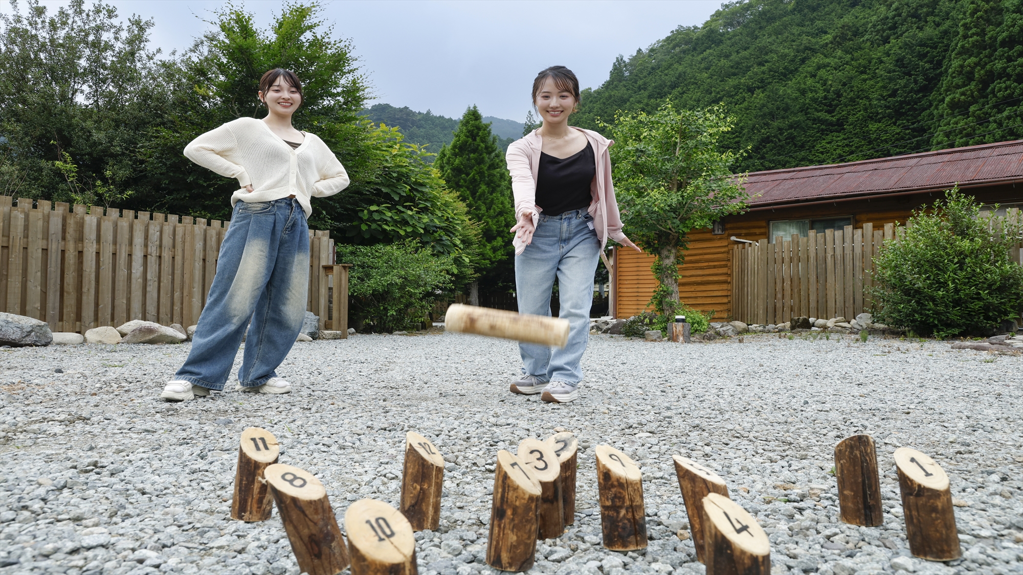 みんなで遊べるモルック貸出有