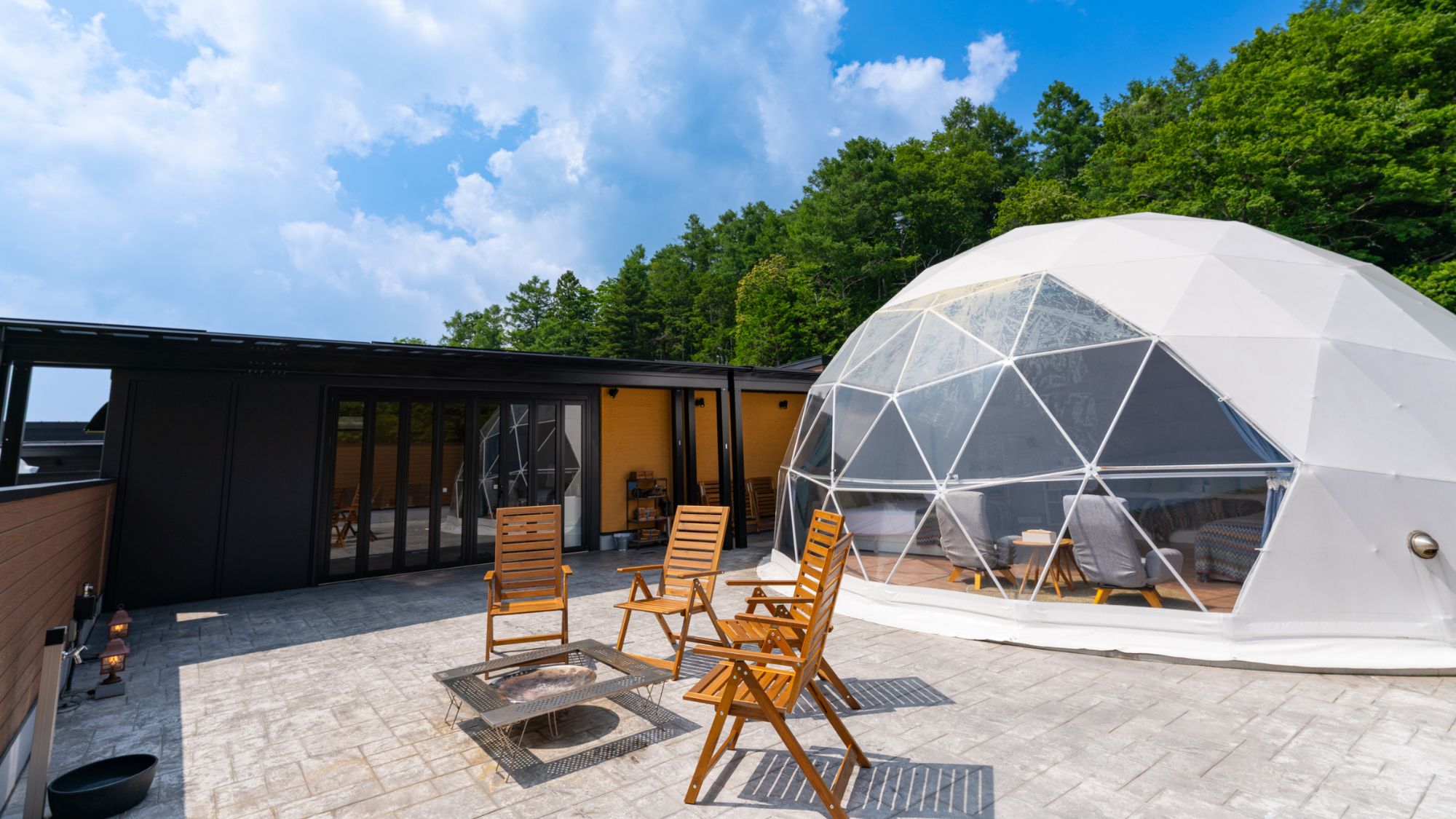 グランピング外観