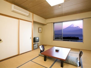 富士山が真正面に見える部屋でゆったりのんびりプラン