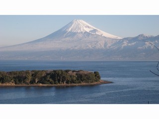 真冬の富士山