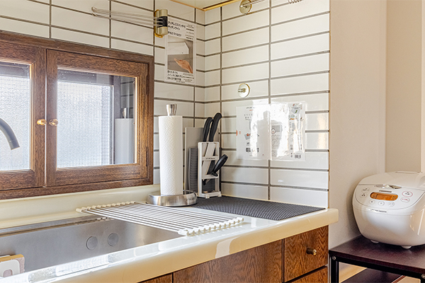 ・【7Fキッチン】まるで自宅のような広々とした調理スペースがございます