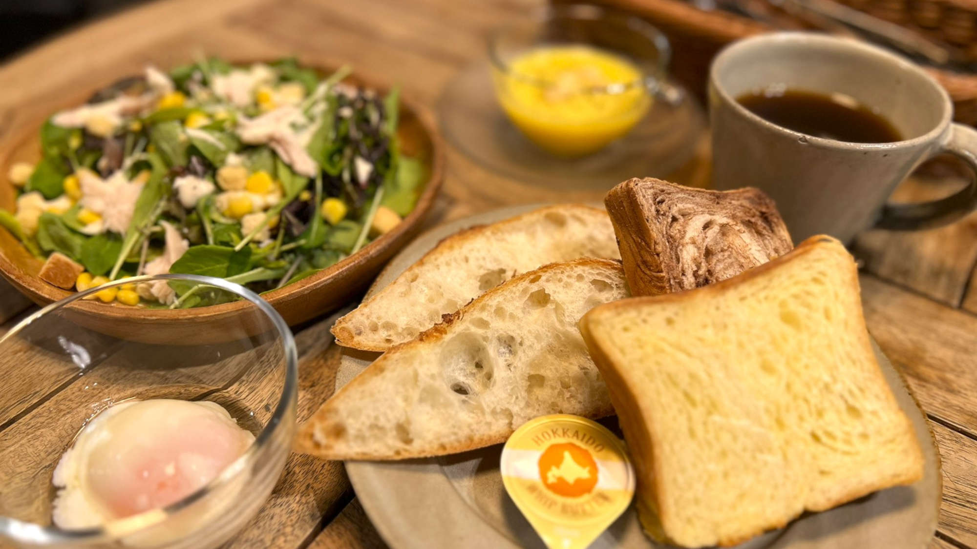 ・【朝食】健康的でボリュームも大満足のサラダモーニングをお楽しみいただけます