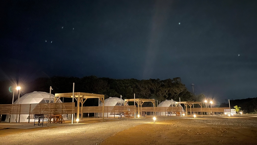 【外観】天気の良い日は、星空が綺麗に見えます。