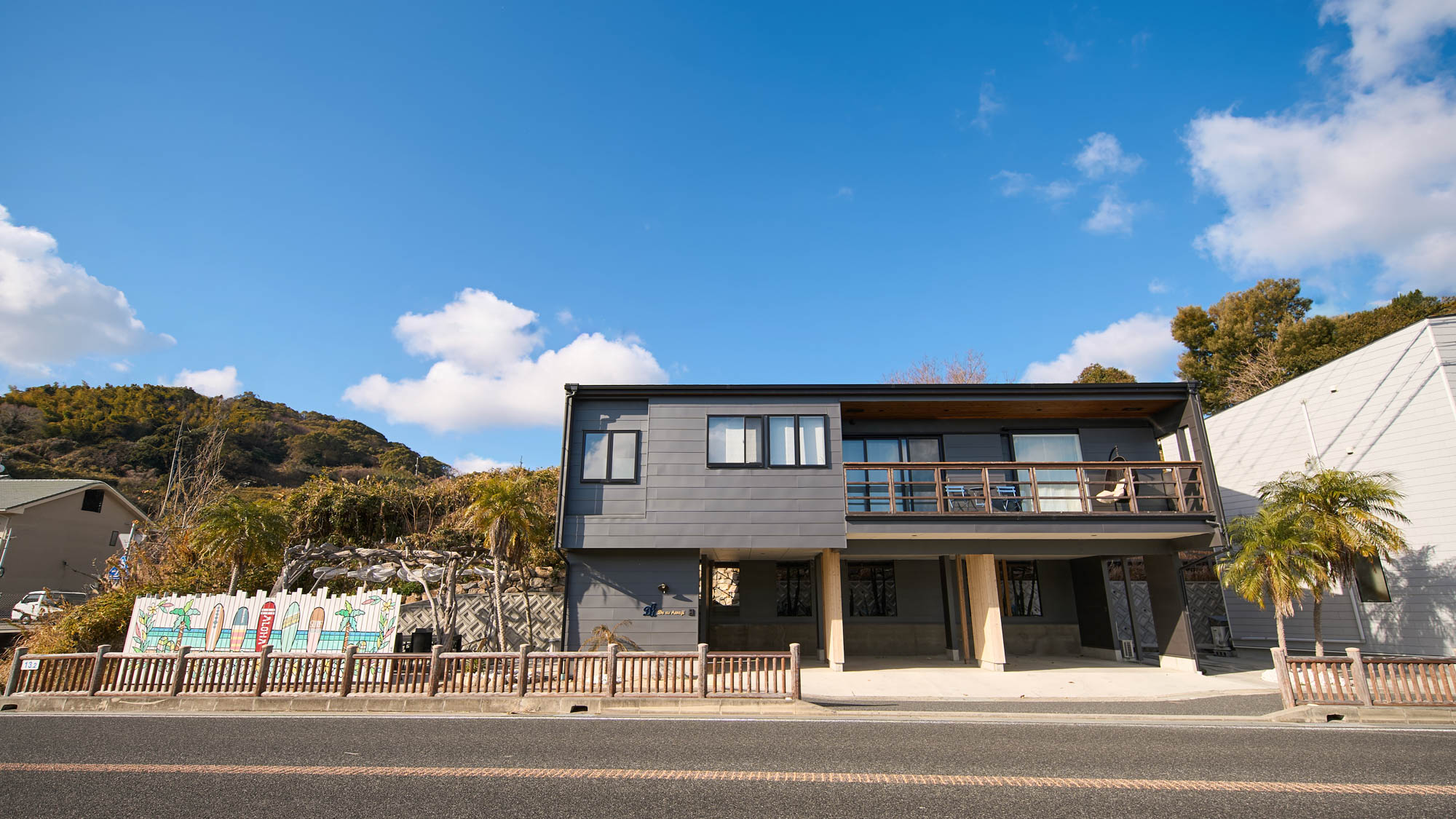 淡路島で暮らすように滞在できる貸別荘です