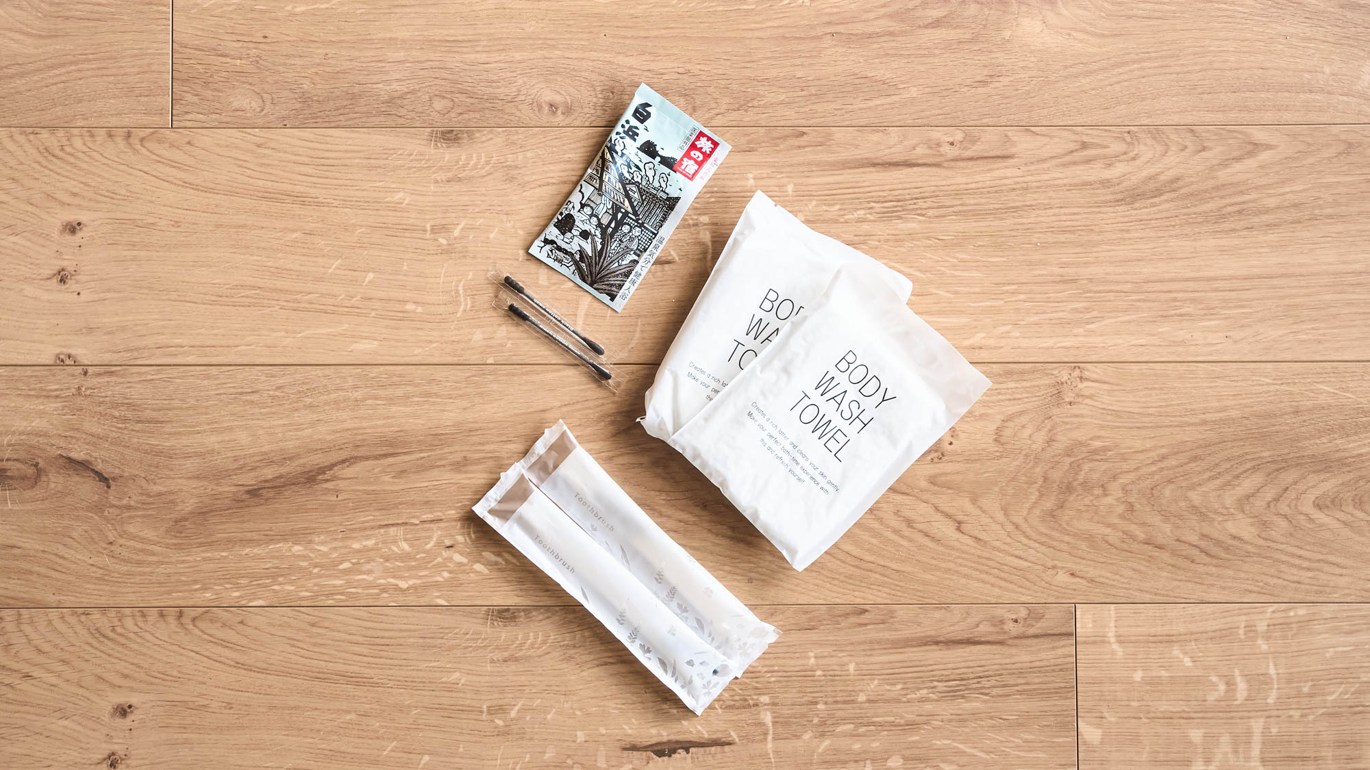 部屋備品：アメニティ類