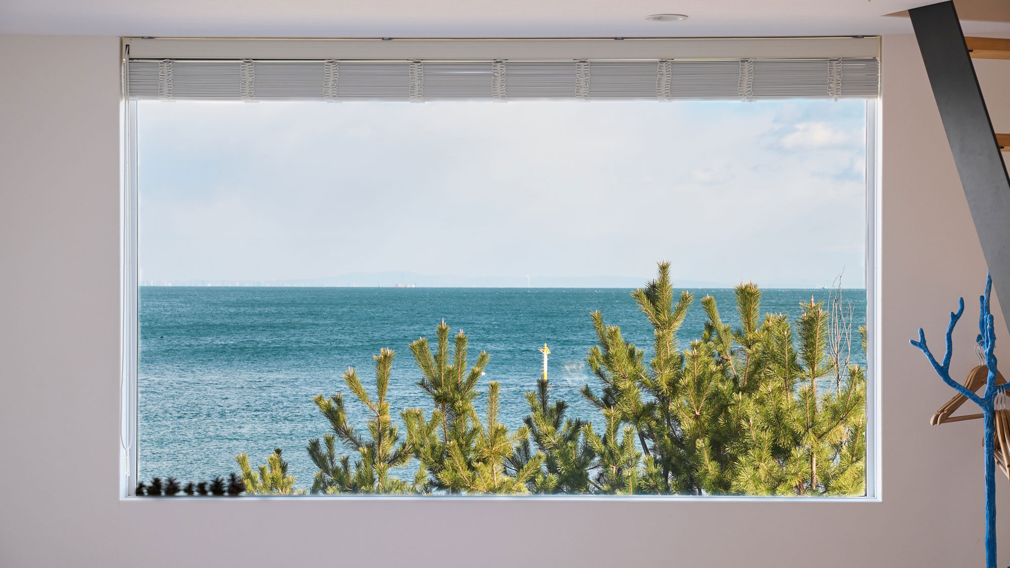 ベッドスペースからの景色